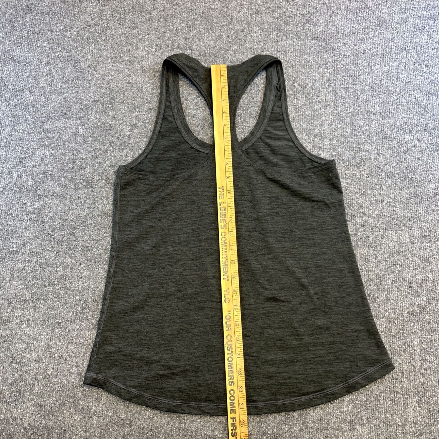 Vuori Vuori Tank M Racerback Heather Charcoal Grey Athletic Gym & Training Running Woman Size M / US 6-8 / IT 42-44 - 5 Thumbnail