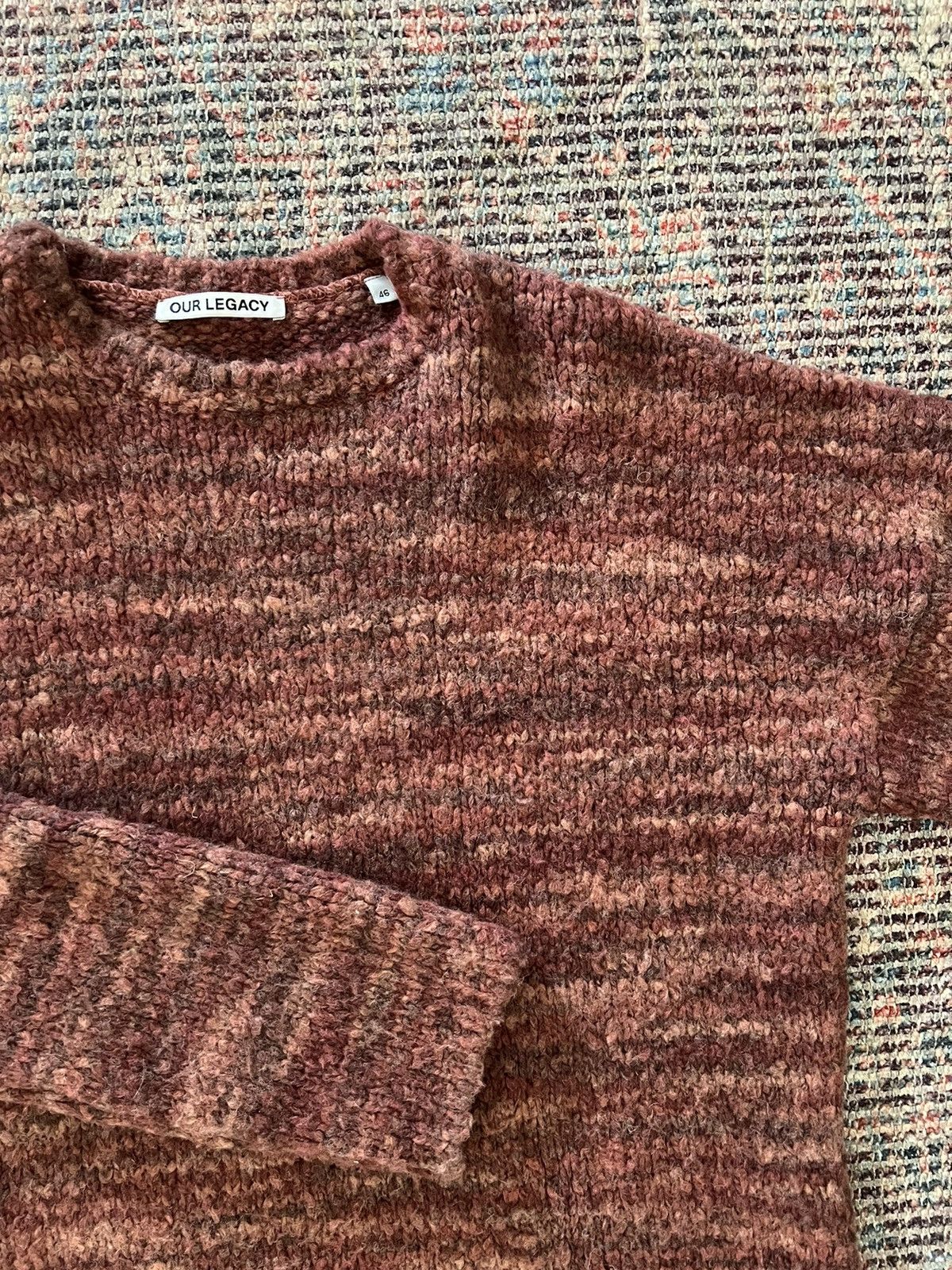 Our Legacy Our Legacy Marl Crew Knit Size US S / EU 44-46 / 1 - 3 Thumbnail