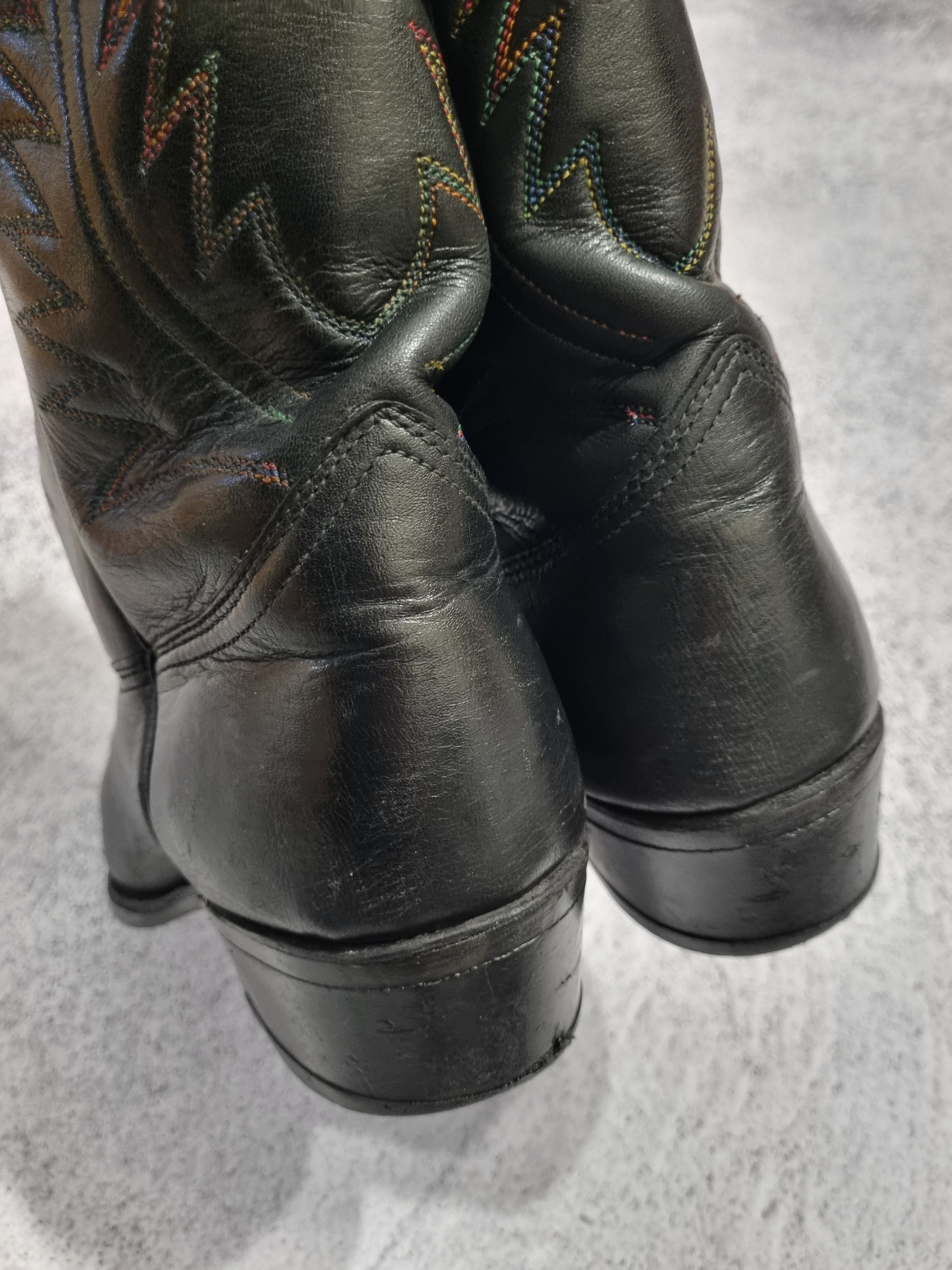 Vintage Vintage Leather Cowboy Western Boots Size US 10.5 / EU 43-44 - 10 Thumbnail