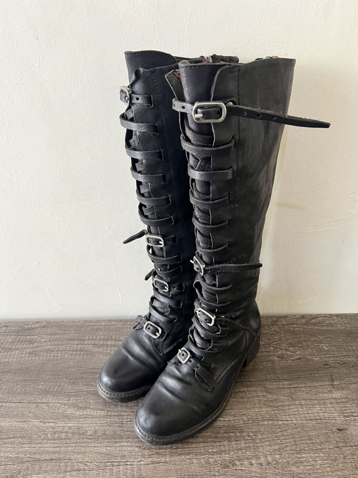 Other RARE MULTI BUCKLE KNEE _HIGH BOOTS Size US 8 / IT 38 - 3 Thumbnail
