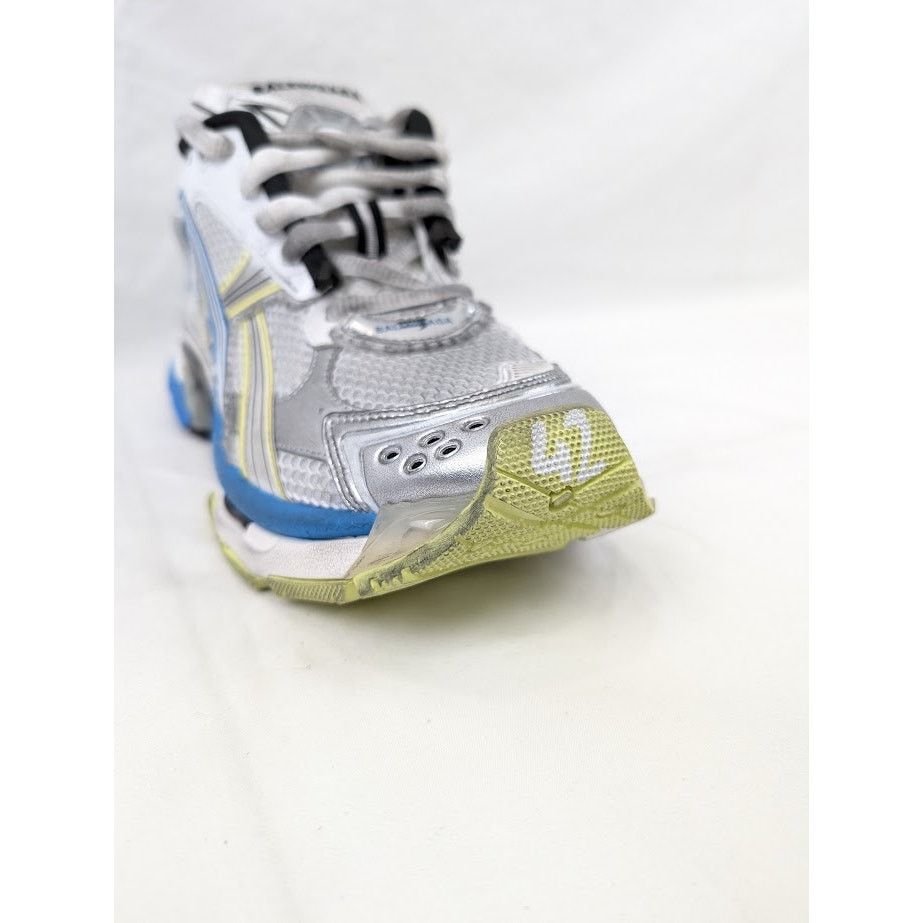 Balenciaga o1rshd1 Rubber Runner in White/Yellow/Blue Size US 9 / EU 42 - 5 Thumbnail