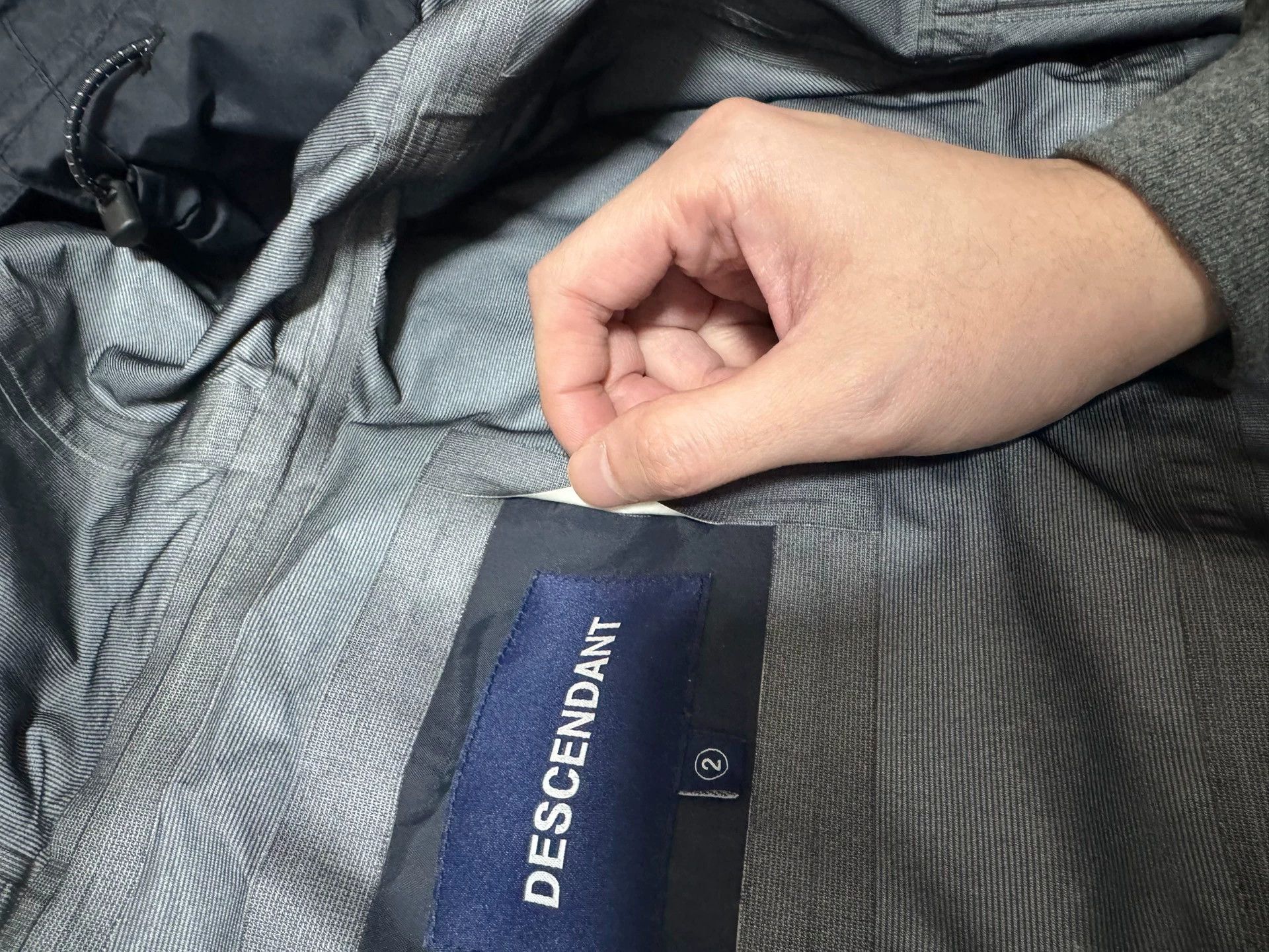 Descendant dcdt 19ss navy waterproof tech jacket M Size US M / EU 48-50 / 2 - 9 Thumbnail