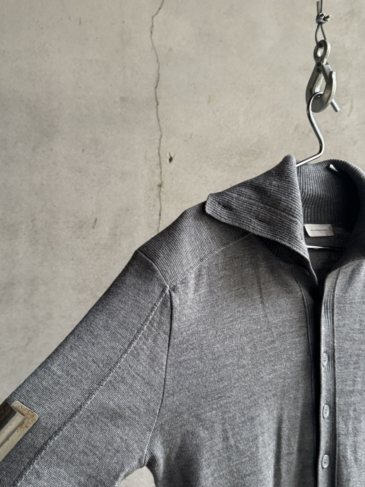 Balenciaga Early 2000s Balenciaga Military High Collar Cardigan Size US M / EU 48-50 / 2 - 7 Thumbnail