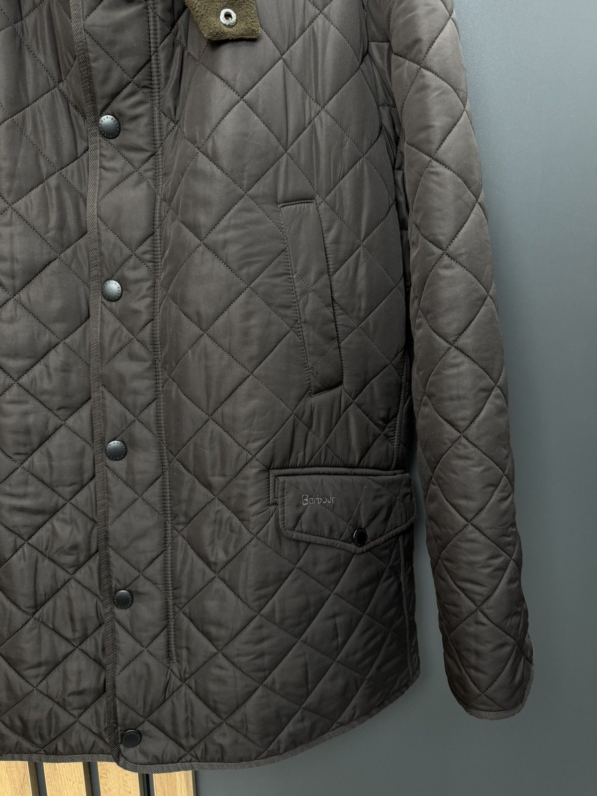 Barbour Barbour Bardon Quilted Jacket Men’s Brown Size Xxl Size US XXL / EU 58 / 5 - 4 Thumbnail