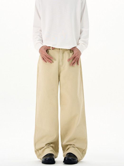 Japanese Brand Maillard Retro Men's Casual Loose Baggy Jeans Size US 32 / EU 48 - 1 Thumbnail