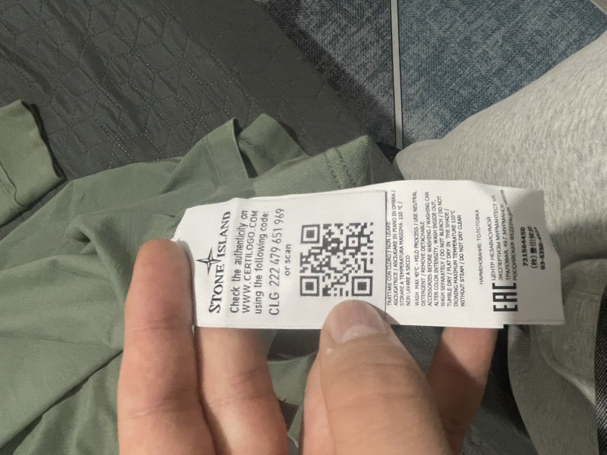 Stone Island Stone Island Long Sleeve Size US XL / EU 56 / 4 - 5 Thumbnail