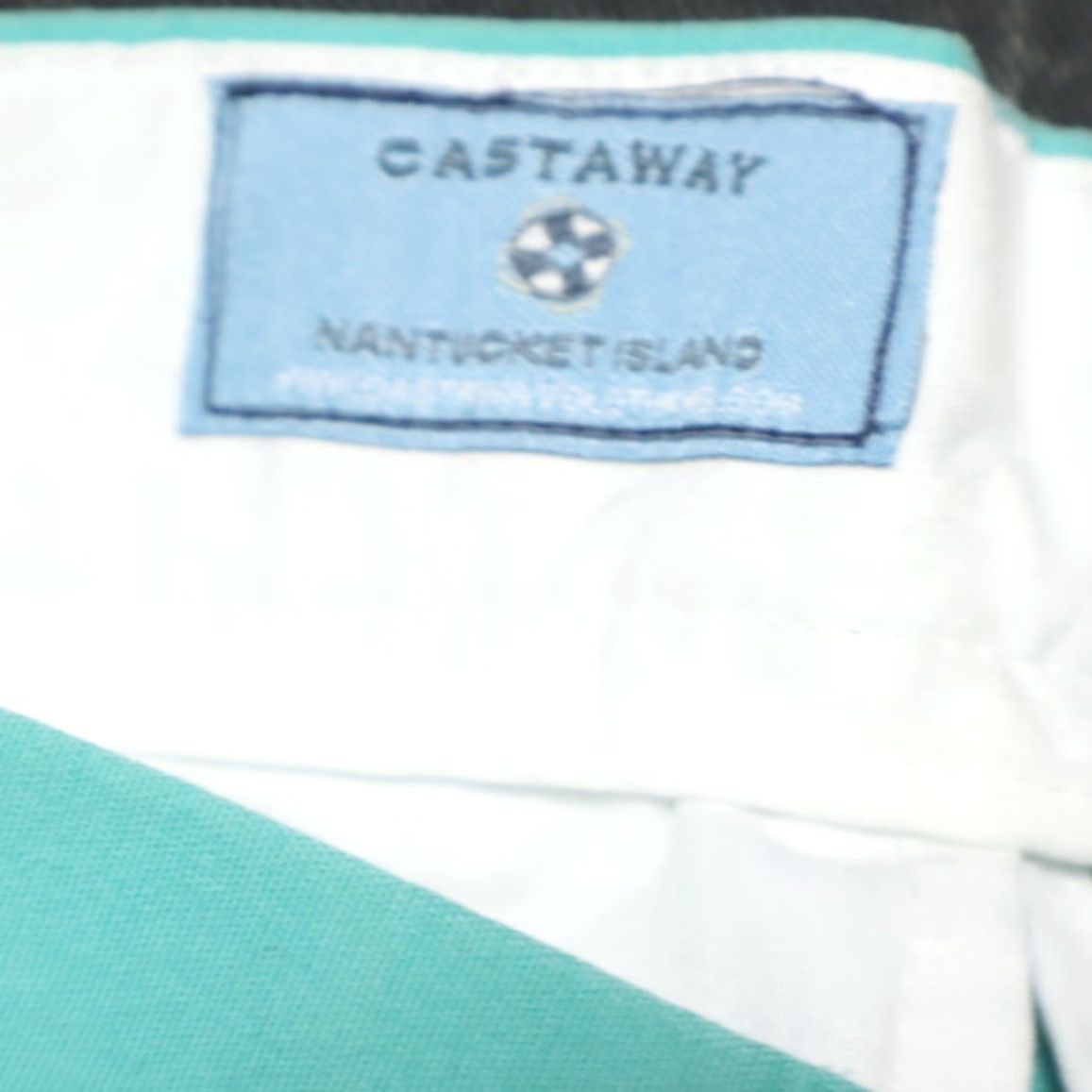Vintage Castaway Bowtie Cotton Khaki Chino Shorts Turquoise Men's 28 Size US 28 / EU 44 - 5 Thumbnail