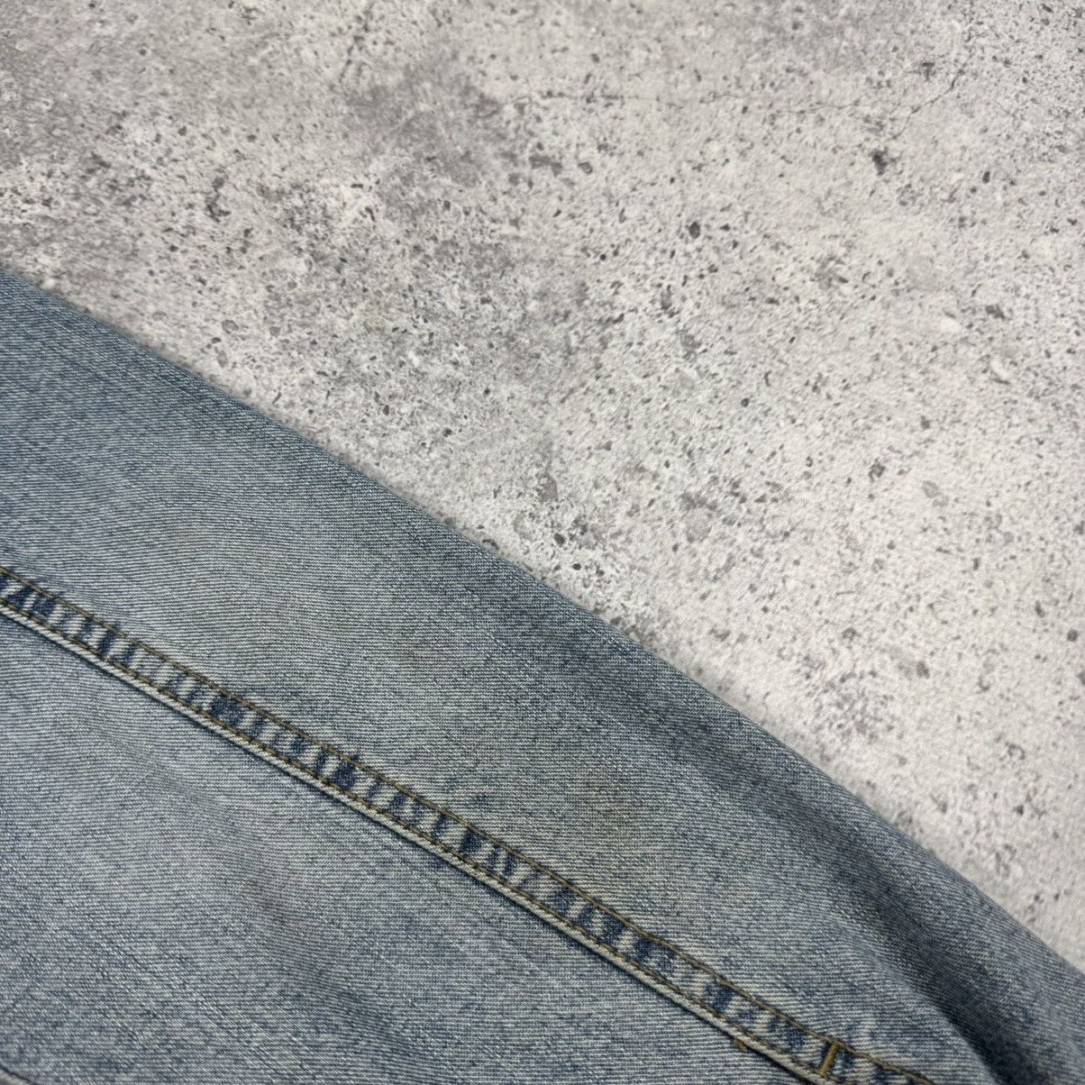 Dolce & Gabbana × Vintage Vintage Dolce & Gabbana Y2K Big Logo Washed Denim Jacket Size M / US 6-8 / IT 42-44 - 17 Thumbnail