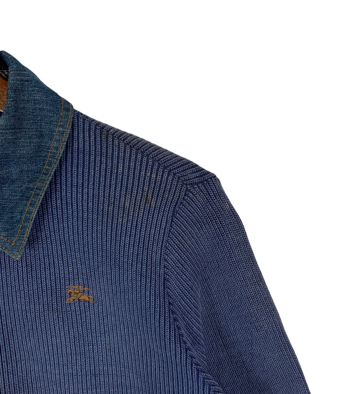 Burberry VINTAGE BURBERRYS OF LONDON CARDIGAN PEARL SNAP BUTTON Size S / US 4 / IT 40 - 4 Thumbnail