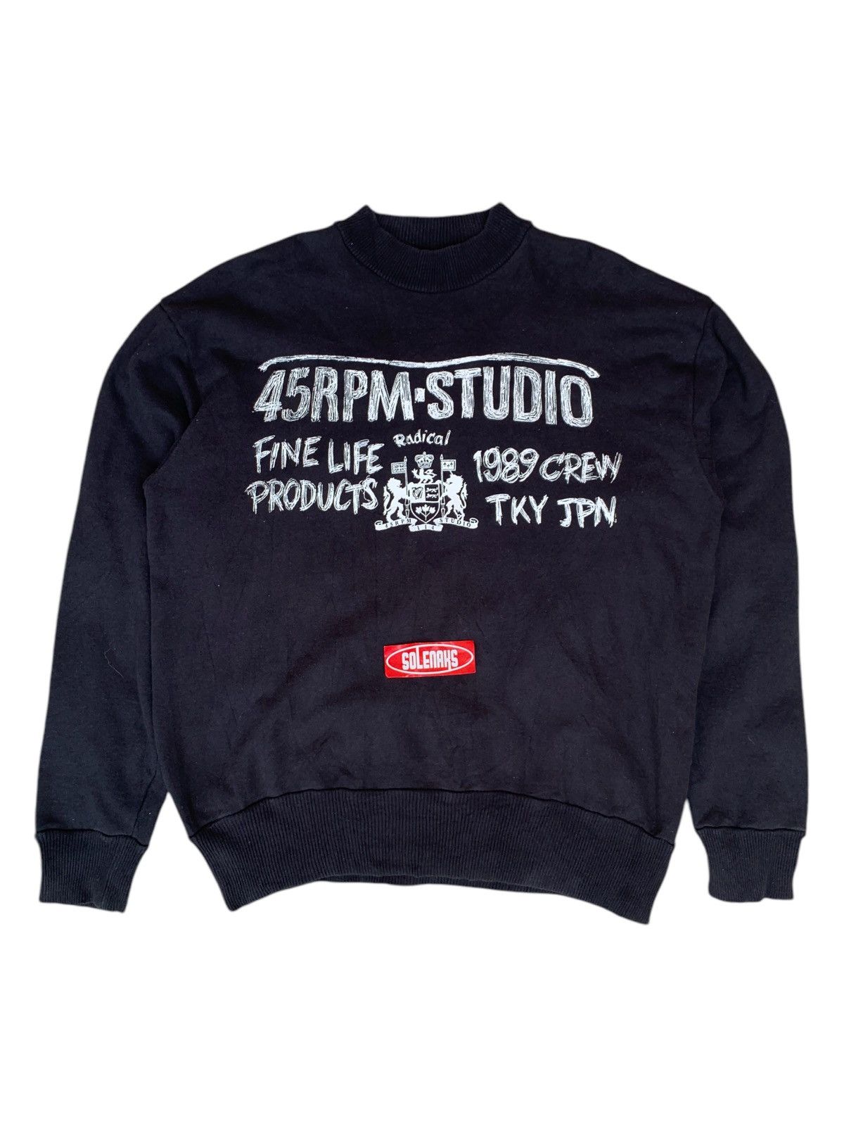 45rpm studio 1989 crew sweatshirt