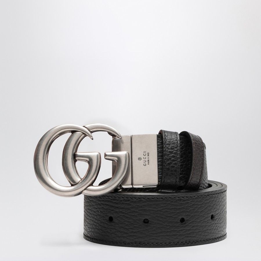 Gucci o1d2blof0525 Size: 100 CM/ GG Reversible Belt in Black Size 40 - 1 Thumbnail