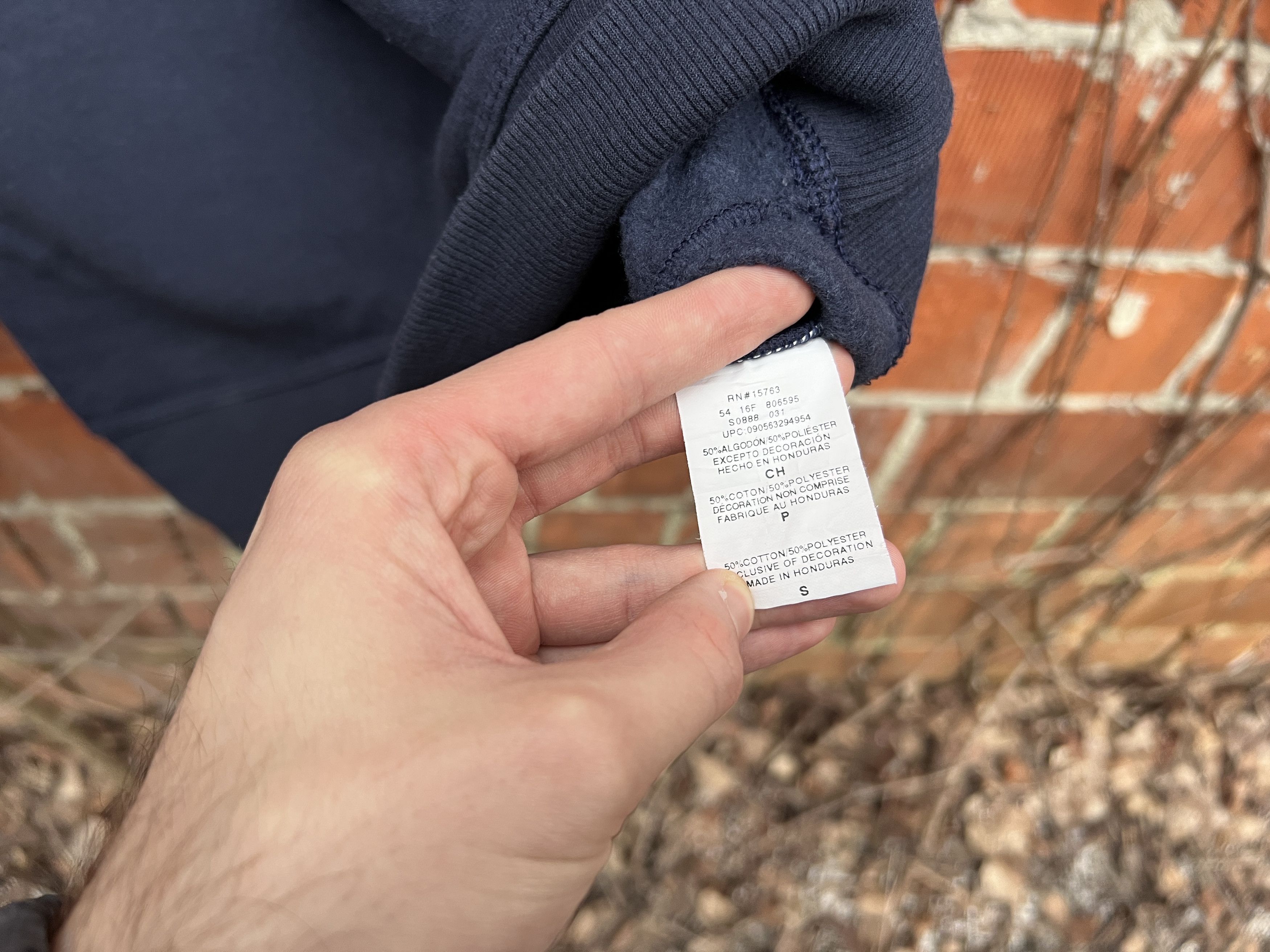 Champion 💲RARE💲 Champion Vintage Dark Blue Sweatshirt S Small Size Size US S / EU 44-46 / 1 - 4 Thumbnail