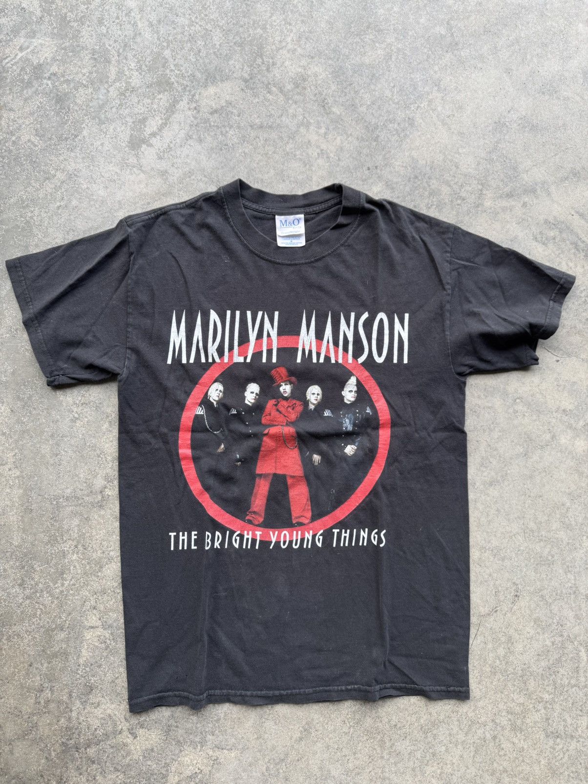 Band Tees × Marilyn Manson × Vintage Y2K Marilyn Manson Tee Size US M / EU 48-50 / 2 - 1 Thumbnail
