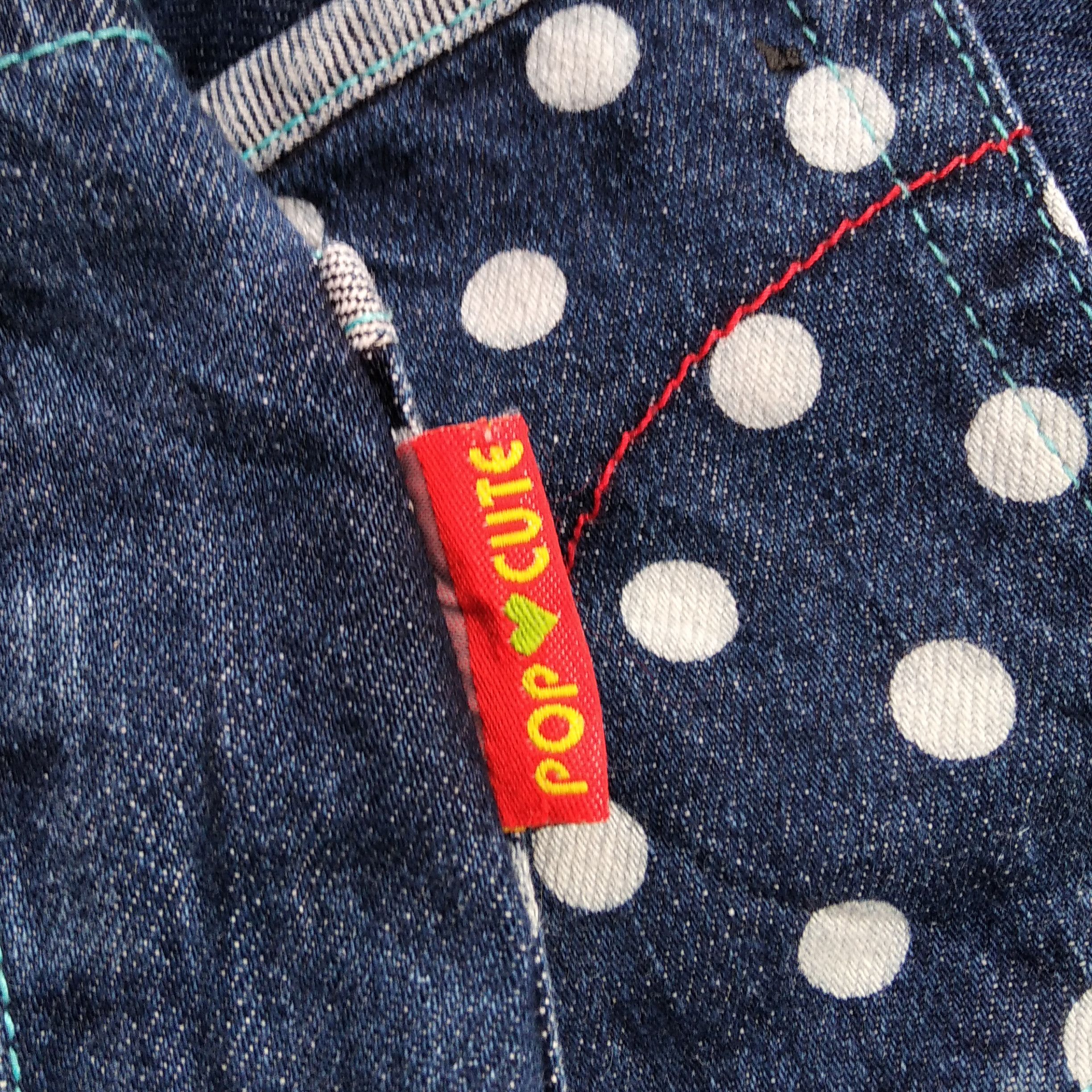 Angel Blue Vintage Late 90's ANGLE BLUE Denim Pants Size 26" / US 2 / IT 38 - 8 Thumbnail