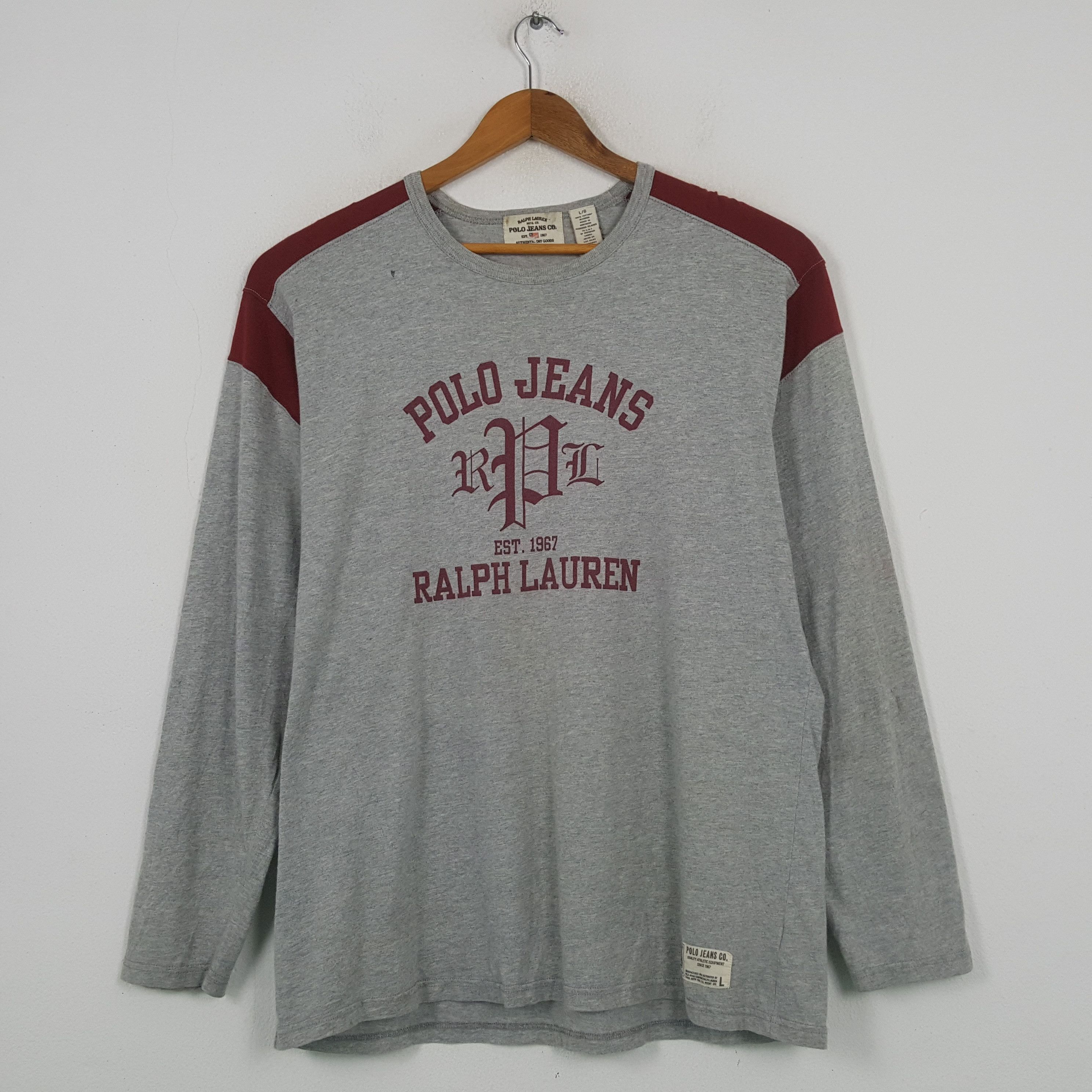 Polo Ralph Lauren Vintage Polo Ralph Lauren Fashion Brand T-shirt 31 Size US XL / EU 56 / 4 - 1 Thumbnail