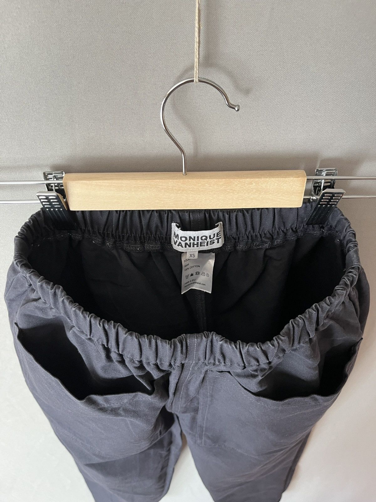 Other MONIQUE VAN HEIST Pocky Front Pockets Navy Light Pants Size 25" / US 0 / IT 36 - 9 Thumbnail