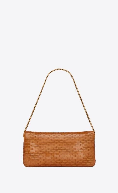 Saint Laurent Paris o1bcso1str0325 Size: OS/Kate Supple 99 Chain Bag in Brown Size ONE SIZE - 2 Thumbnail