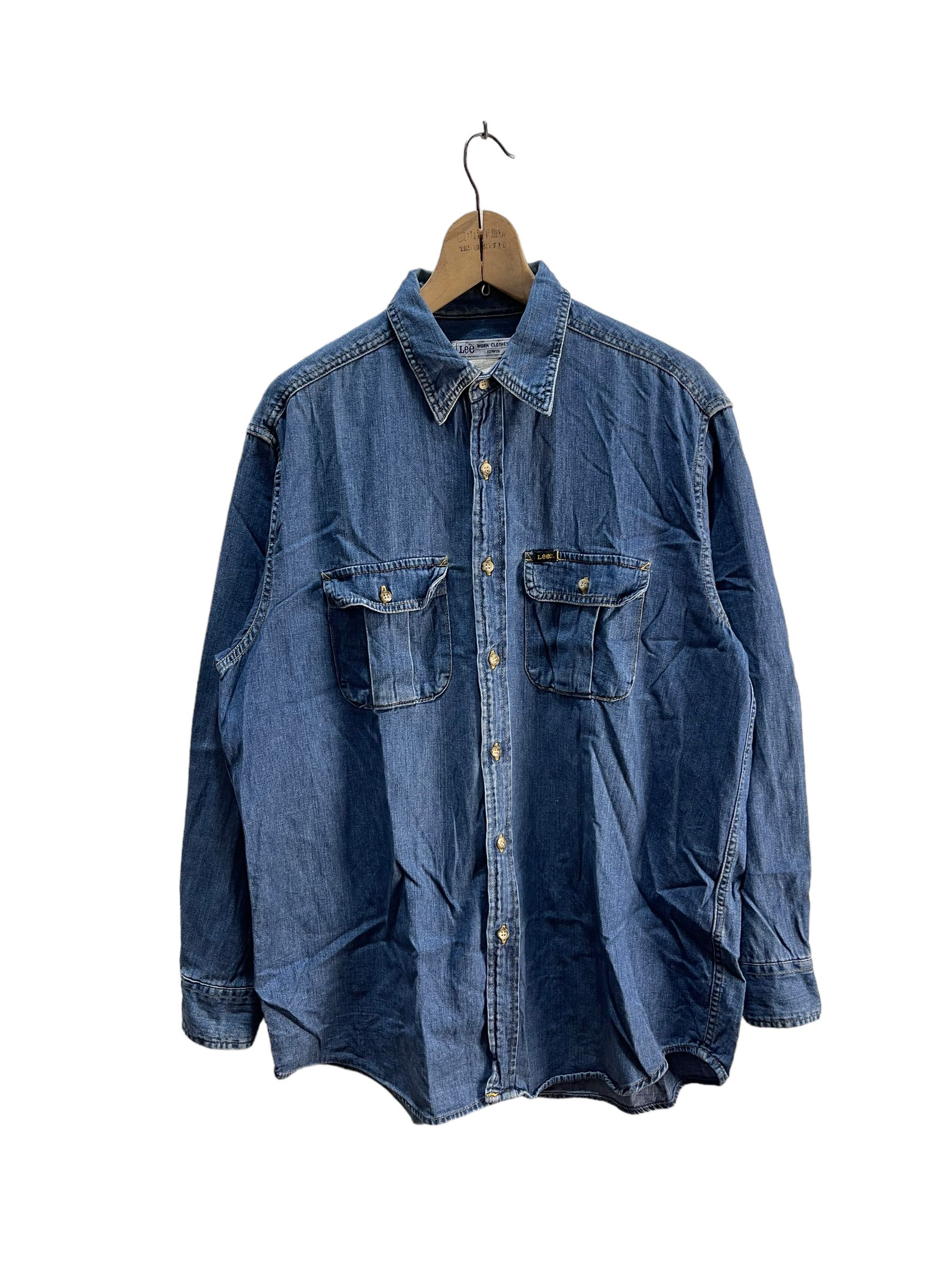 Vintage Lee X Edwin Work Clothes Chambray Shirt