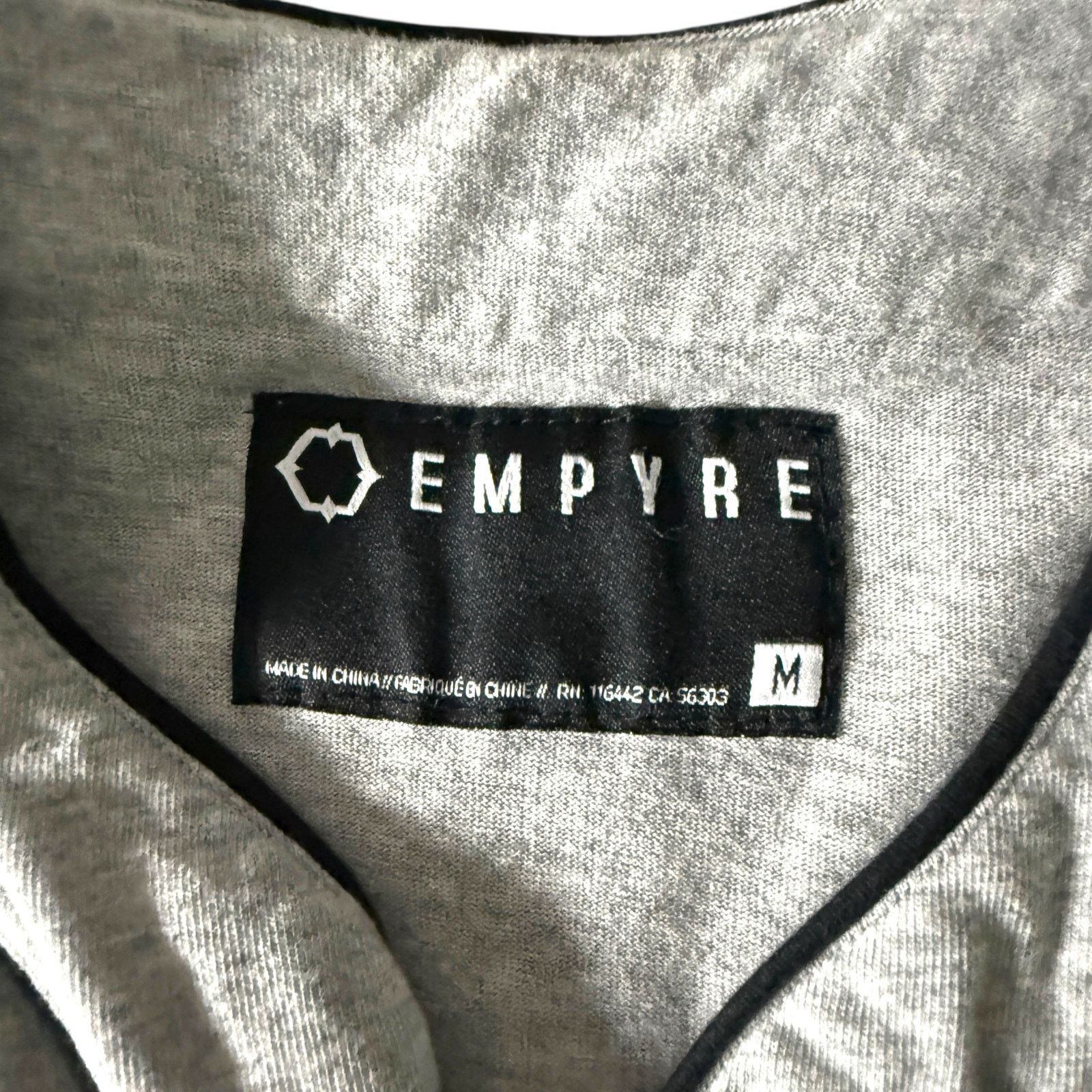 Empyre Empyre 2018 Striped Embroidred Urban Baseball Jersey Men’s M Size US S / EU 44-46 / 1 - 7 Thumbnail