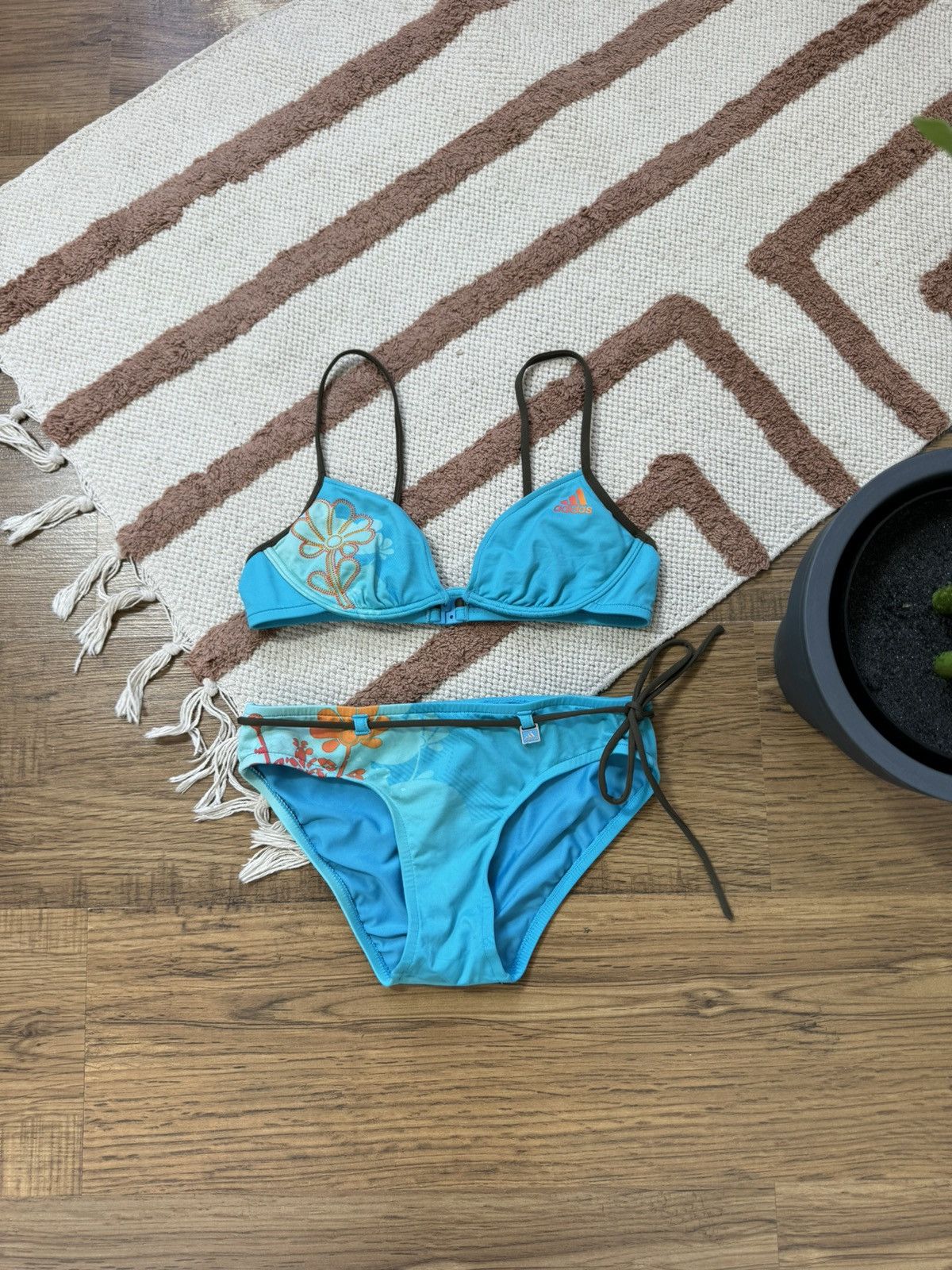 Adidas × Vintage VINTAGE RARE ADIDAS 00s STYLE SWIMSUIT Size ONE SIZE - 1 Thumbnail