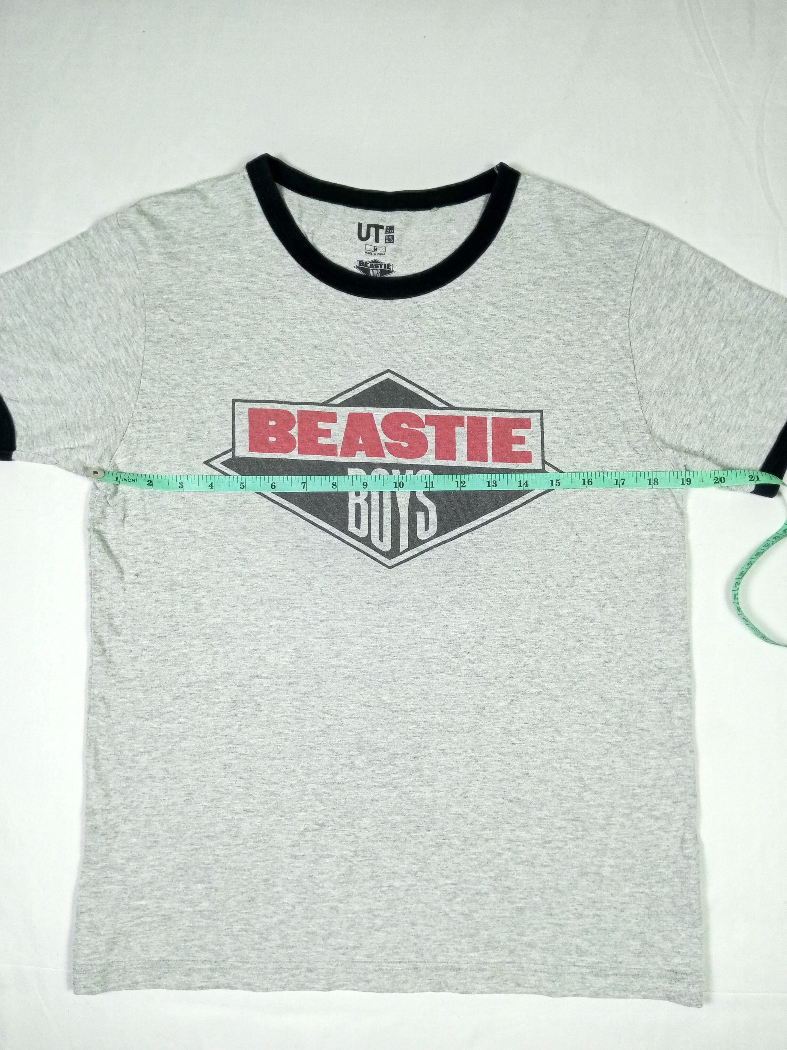 Band Tees Rare Beastie Boy Band X Uniqlo Ringer Tee Size US M / EU 48-50 / 2 - 5 Thumbnail