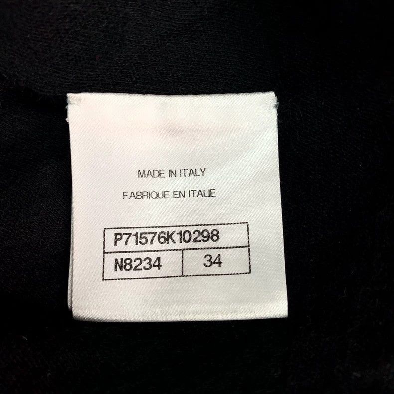 Chanel Chanel Black Sequin Chenille Jacket -2505 Size US XXS / EU 40 - 7 Thumbnail