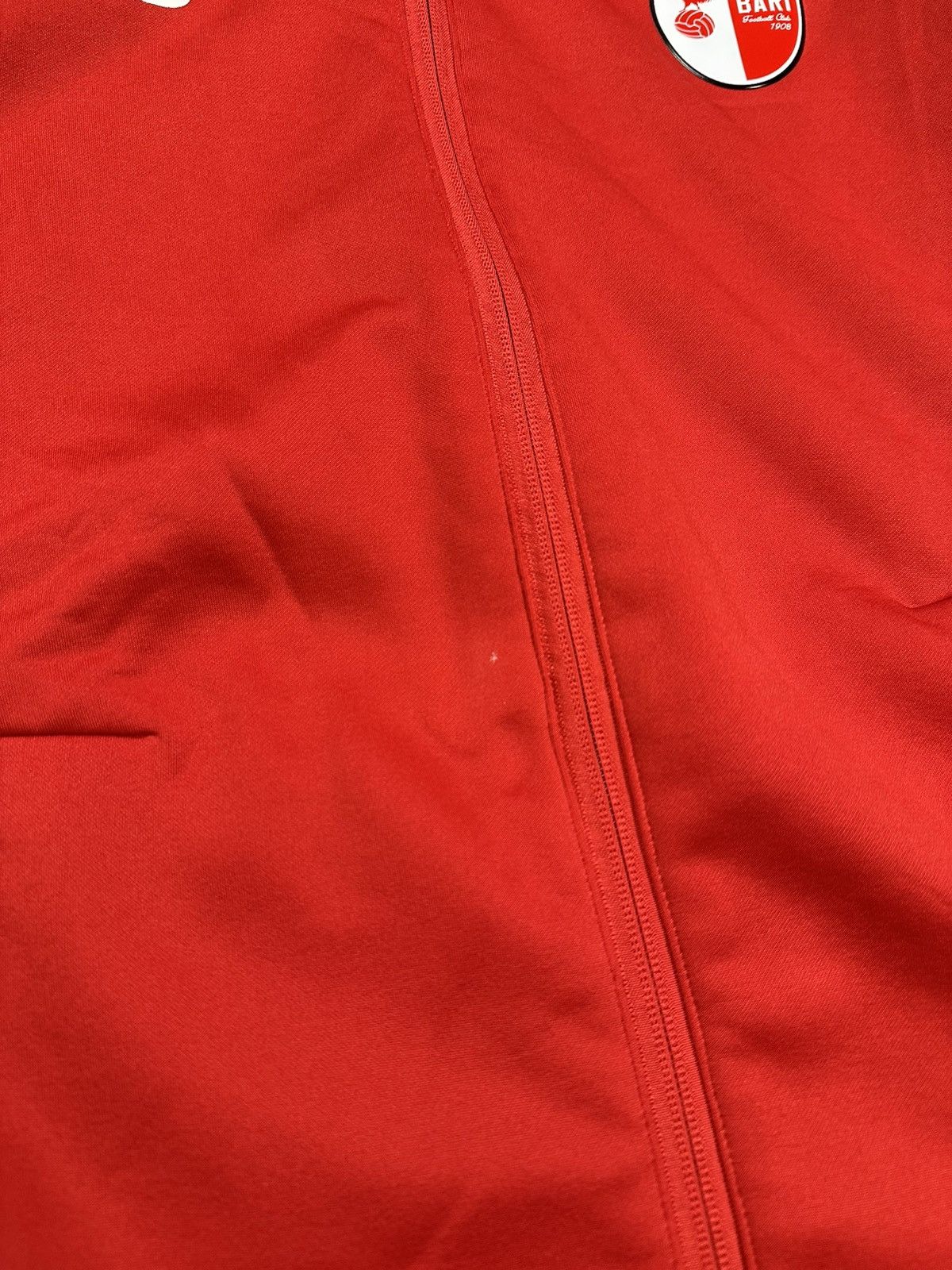 Vintage Vintage 2000s Zeus x Bari FC Red Training Top Sweatshirt Size US M / EU 48-50 / 2 - 5 Thumbnail
