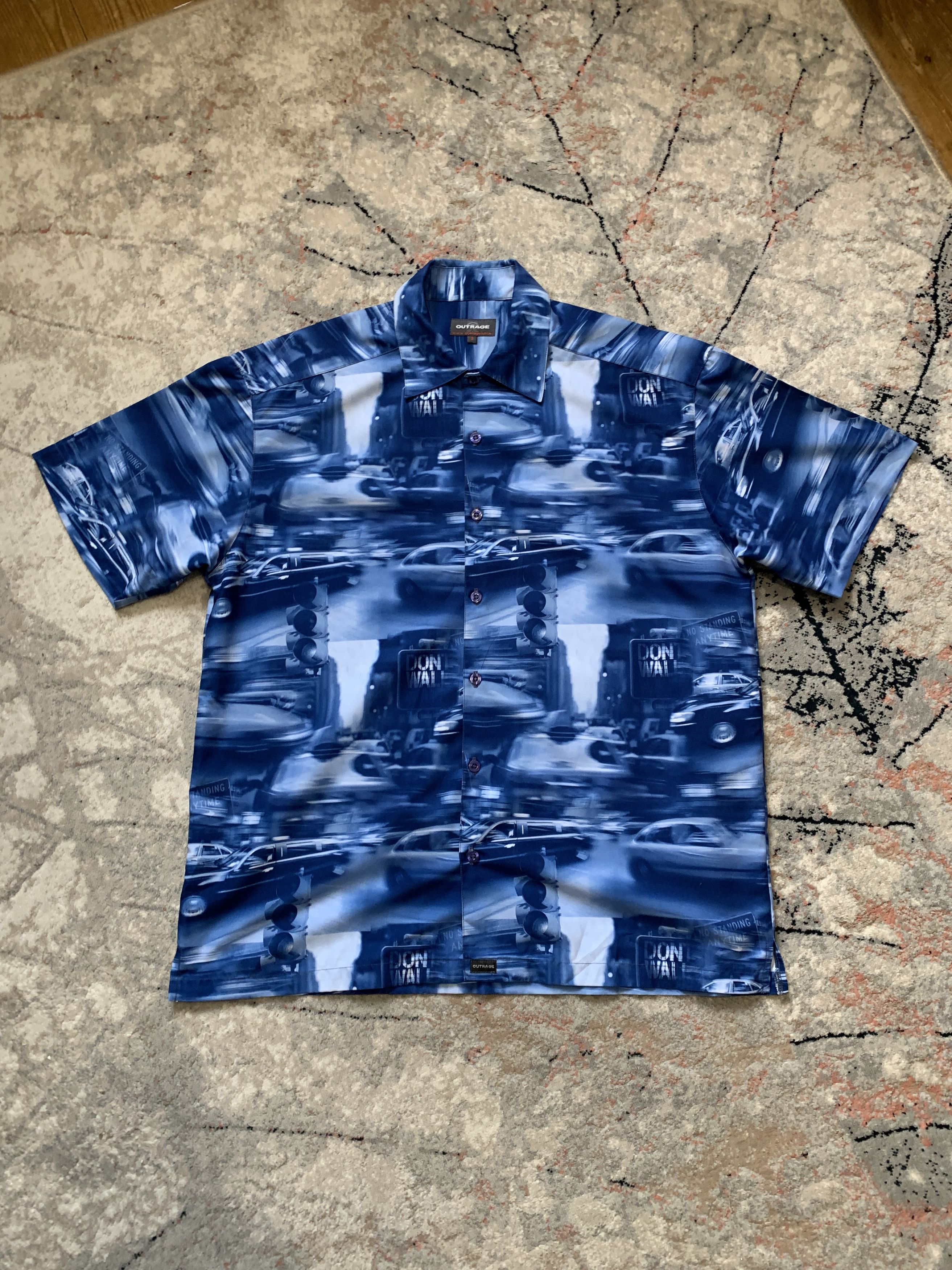 Vintage Vintage Outrage Shirt Size US M / EU 48-50 / 2 - 2 Thumbnail