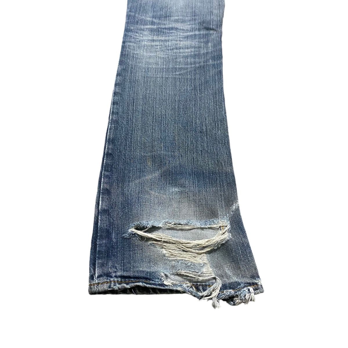Japanese Brand Japanese Brand TRIXY Thrashed Mudmax Flare Jeans Size US 30 / EU 46 - 17 Thumbnail