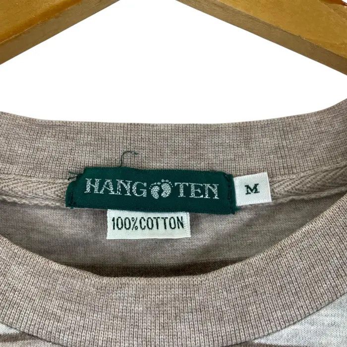 Hang Ten Vintage HANG TEN HAWAII Surf Foot Logo Striped Tee Shirt Size US M / EU 48-50 / 2 - 8 Thumbnail