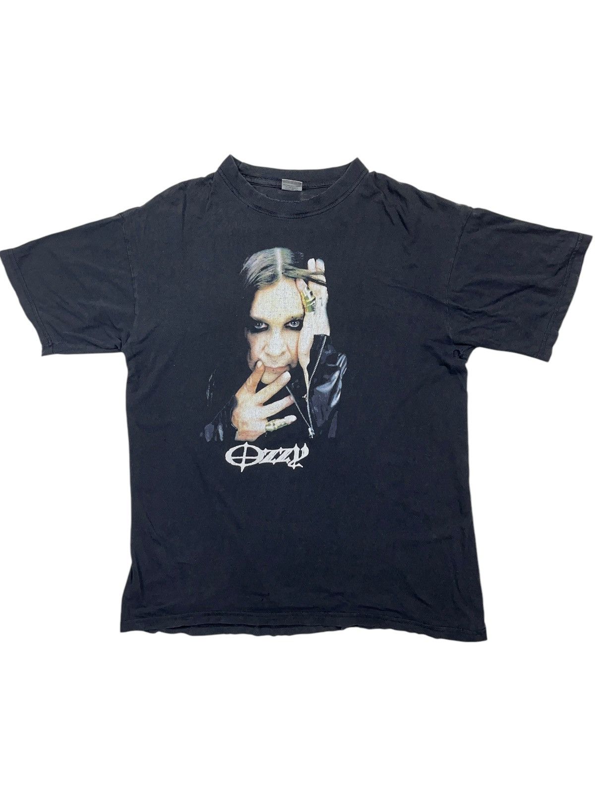 Band Tees Vintage 90s Distressed Ozzy Osbourne T-shirt Size US XXL / EU 58 / 5 - 1 Thumbnail