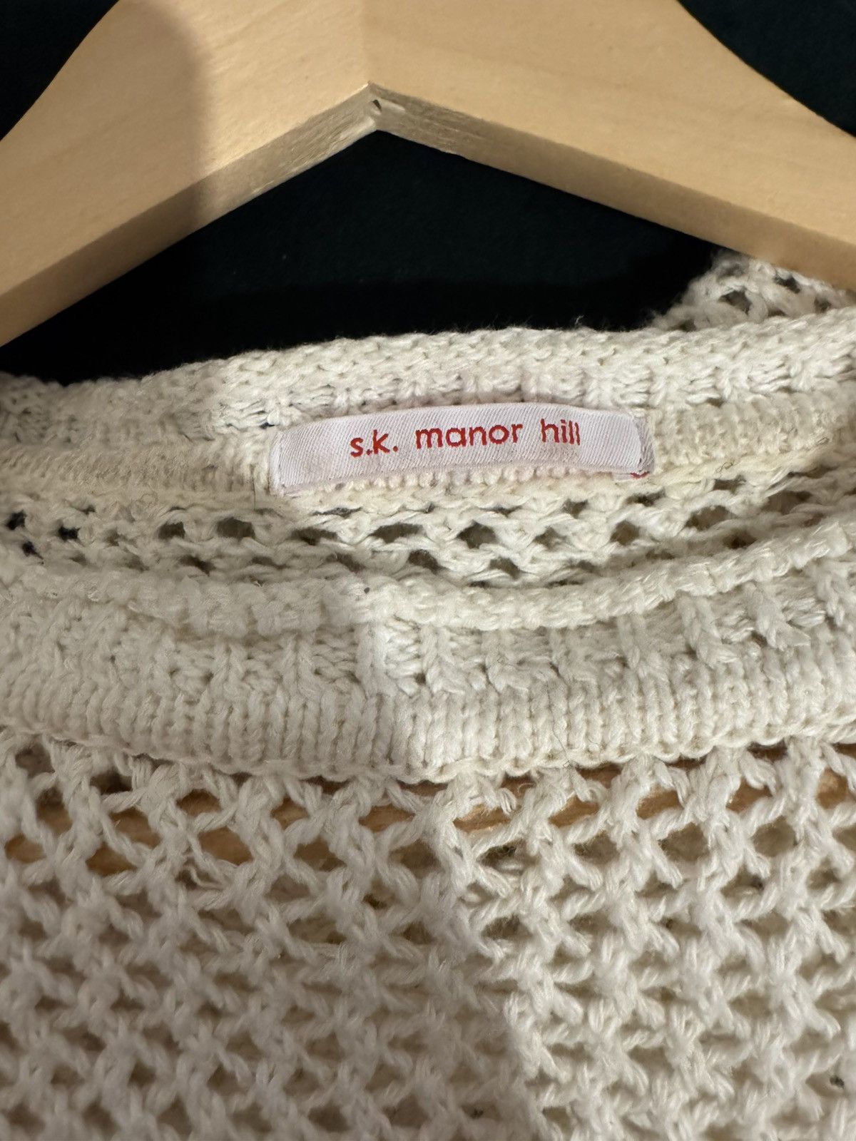 s.k. manor hill S.K. Manor Hill Open Knit Sweater Size US S / EU 44-46 / 1 - 3 Thumbnail