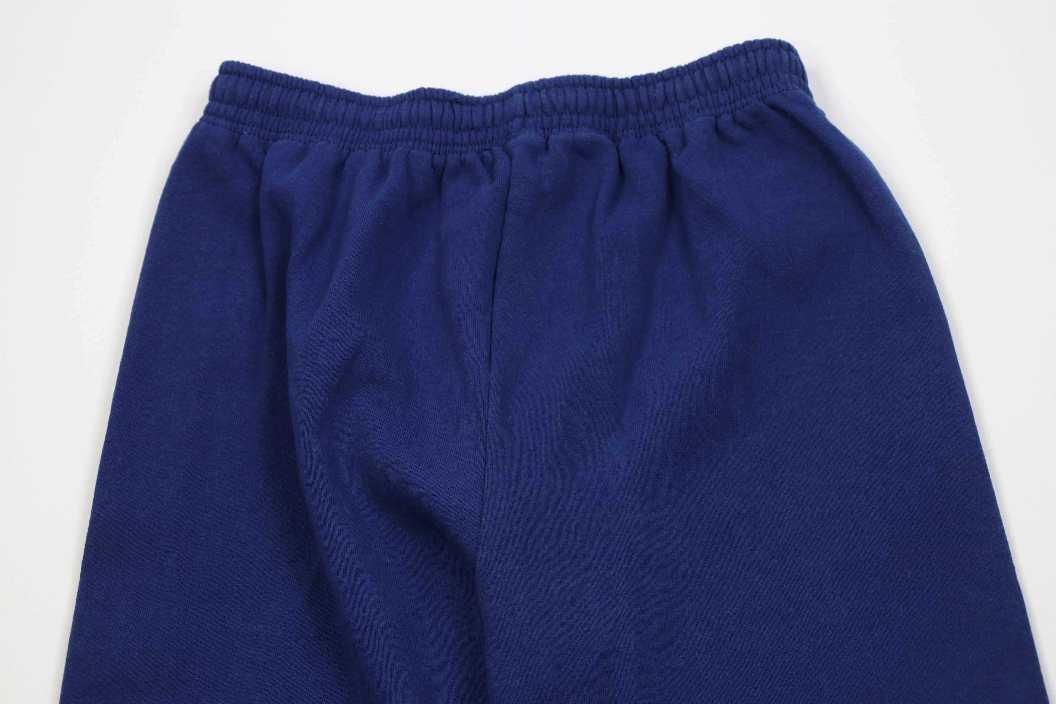 Vintage Vintage 90s Streetwear Faded Blank Sweatpants Pants Blue USA Size US 36 / EU 52 - 8 Thumbnail