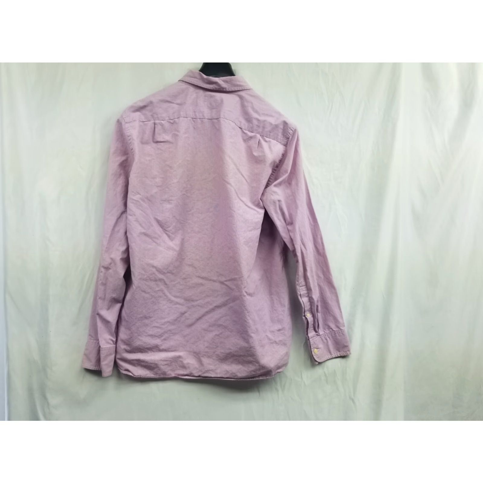 J.Crew J.Crew Shirt Mens Large Pink 2-ply Button-Down Collared Long Sleeve Button-Up 100% Cotton Striped Vintage No Size US L / EU 52-54 / 3 - 2 Thumbnail