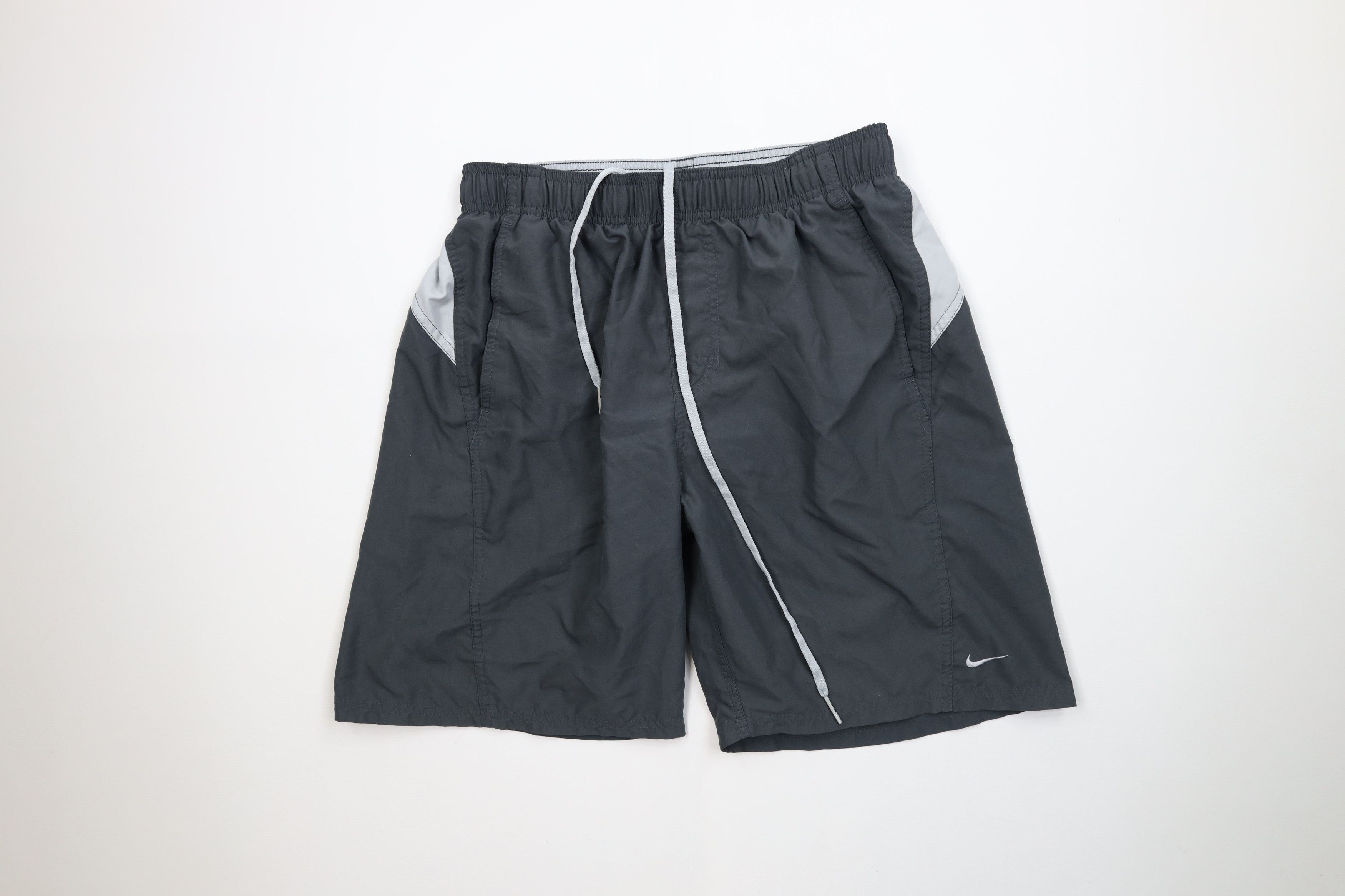 Nike Vintage Y2K Nike Scott Mini Swoosh Lined Shorts Swim Trunks Size US 32 / EU 48 - 1 Thumbnail