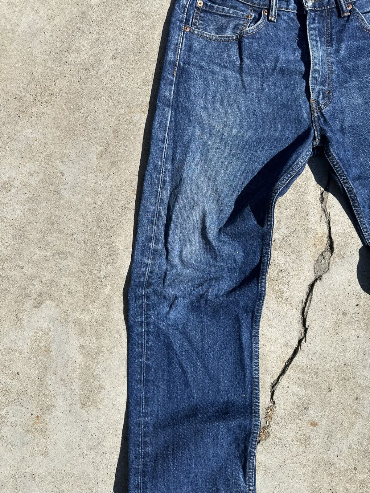 Levi's Levis 505 blue jeans Size US 34 / EU 50 - 6 Thumbnail