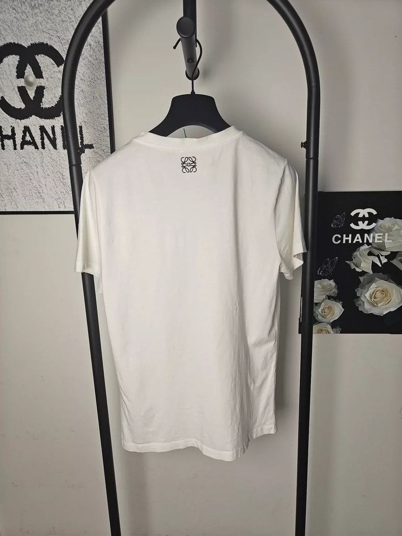 Loewe LOEWE Letter logo short sleeves Size S / US 4 / IT 40 - 2 Thumbnail