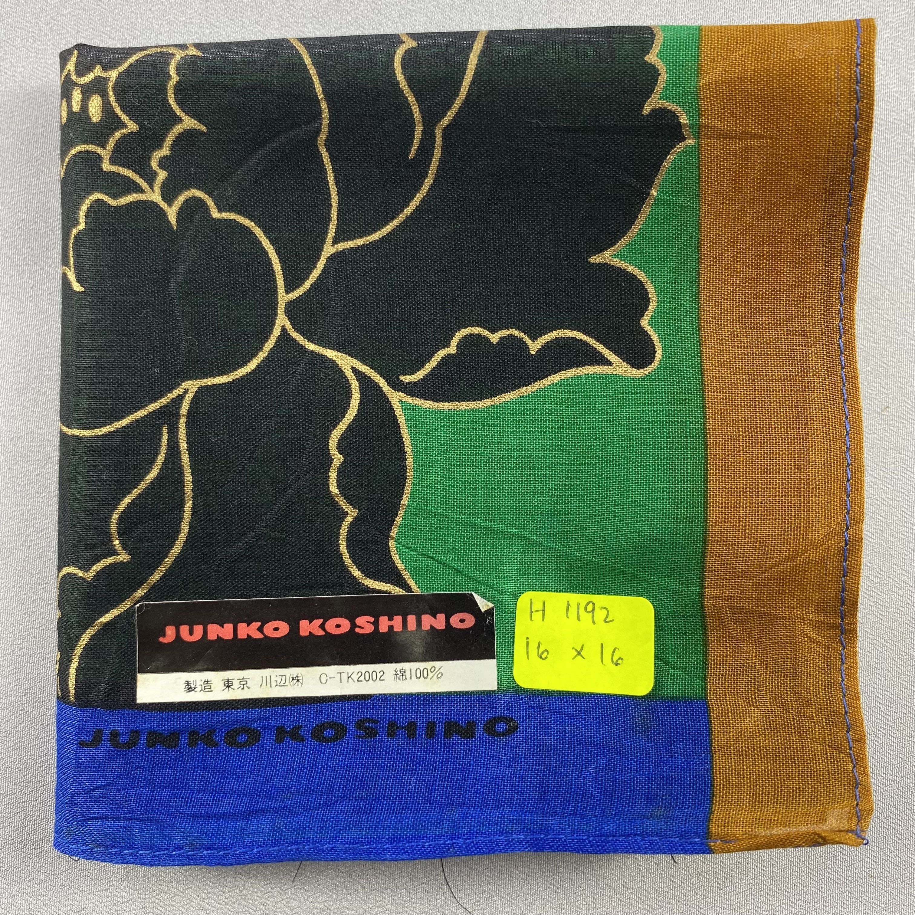 Vintage Junko Koshino Bandana/ Handkerchief / Neckerchief Size ONE SIZE - 9 Thumbnail