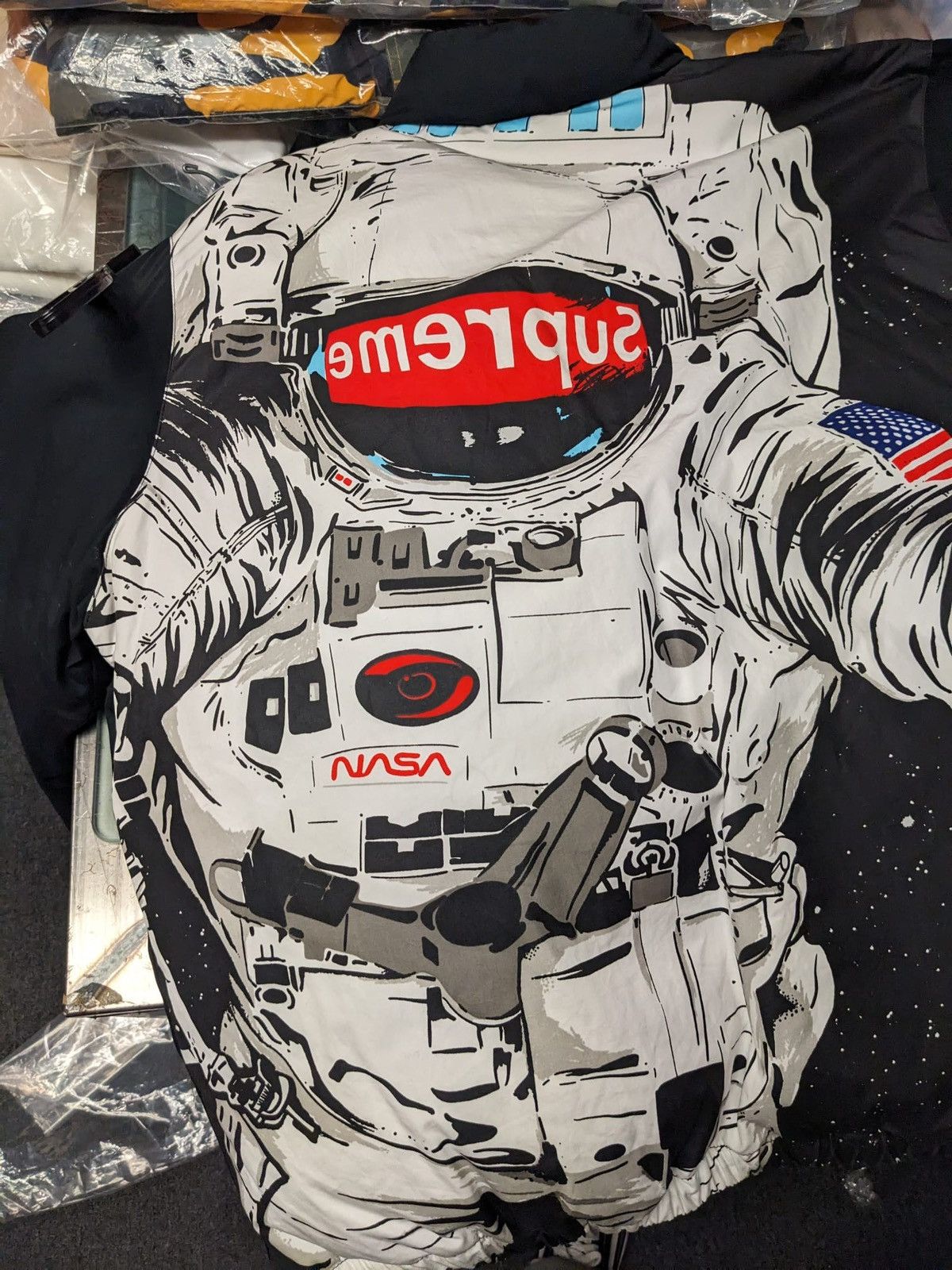 Supreme Astronaut Nasa Supreme Shirt Supreme Astronaut Puffy Jacket