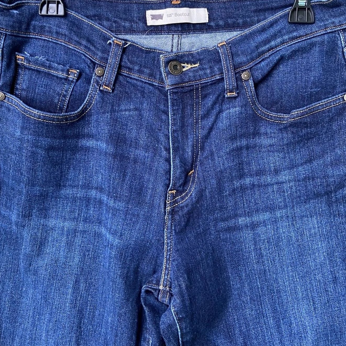 Levi's Levis Womens Size 10 Cotton Bootcut Denim Jeans w Pockets Size 32" / US 10 / IT 46 - 2 Thumbnail