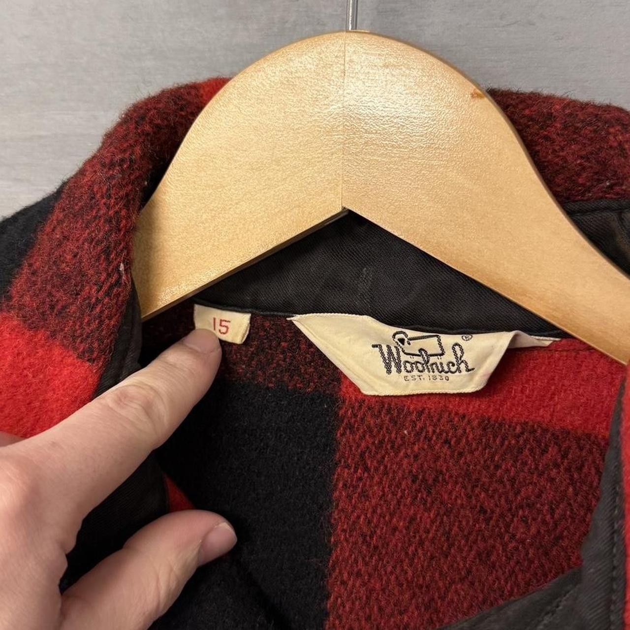 Woolrich Woolen Mills Vintage Woolrich Women’s Plaid Flannel Button Up Size 15 Size M / US 6-8 / IT 42-44 - 3 Thumbnail
