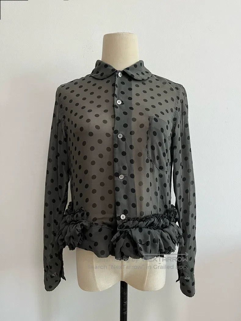Comme des Garcons Comme des Garcons Polka dot top, shirt Size XS / US 0-2 / IT 36-38 - 1 Thumbnail