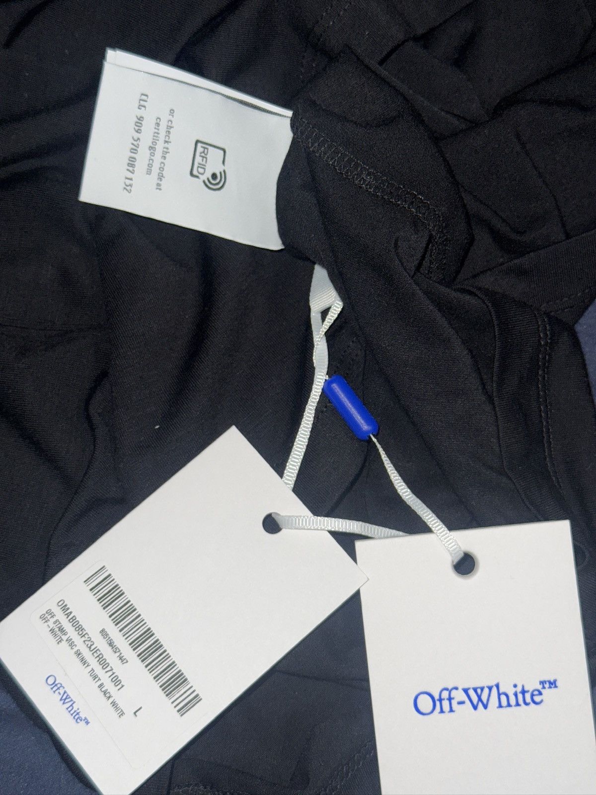 Off-White Off-White Long-Sleeved Jumper Turtle-neck L Size US L / EU 52-54 / 3 - 5 Thumbnail