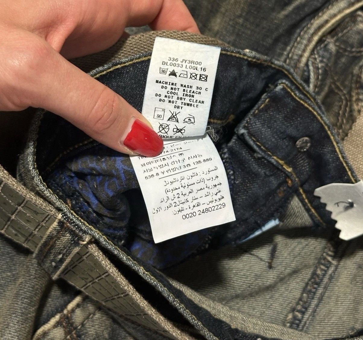 Miss Sixty NEW Vintage Miss Sixty Dirty Shock Skinny Jeans y2k Size 28 Size 28" / US 6 / IT 42 - 15 Thumbnail