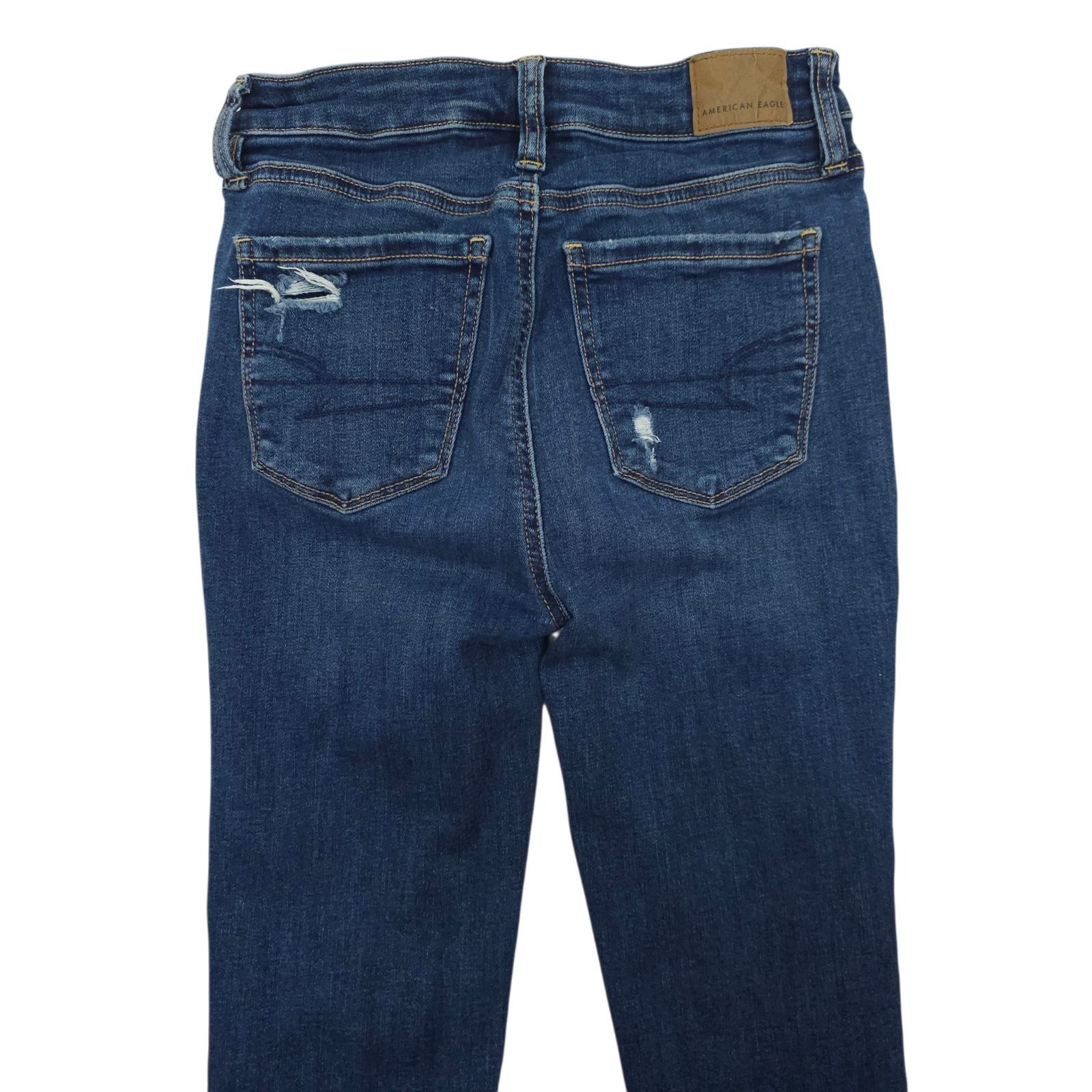 American Eagle Outfitters American Eagle Next Level Stretch Super Hi-Rise Jegging Sz 0 Size 25" / US 0 / IT 36 - 12 Thumbnail