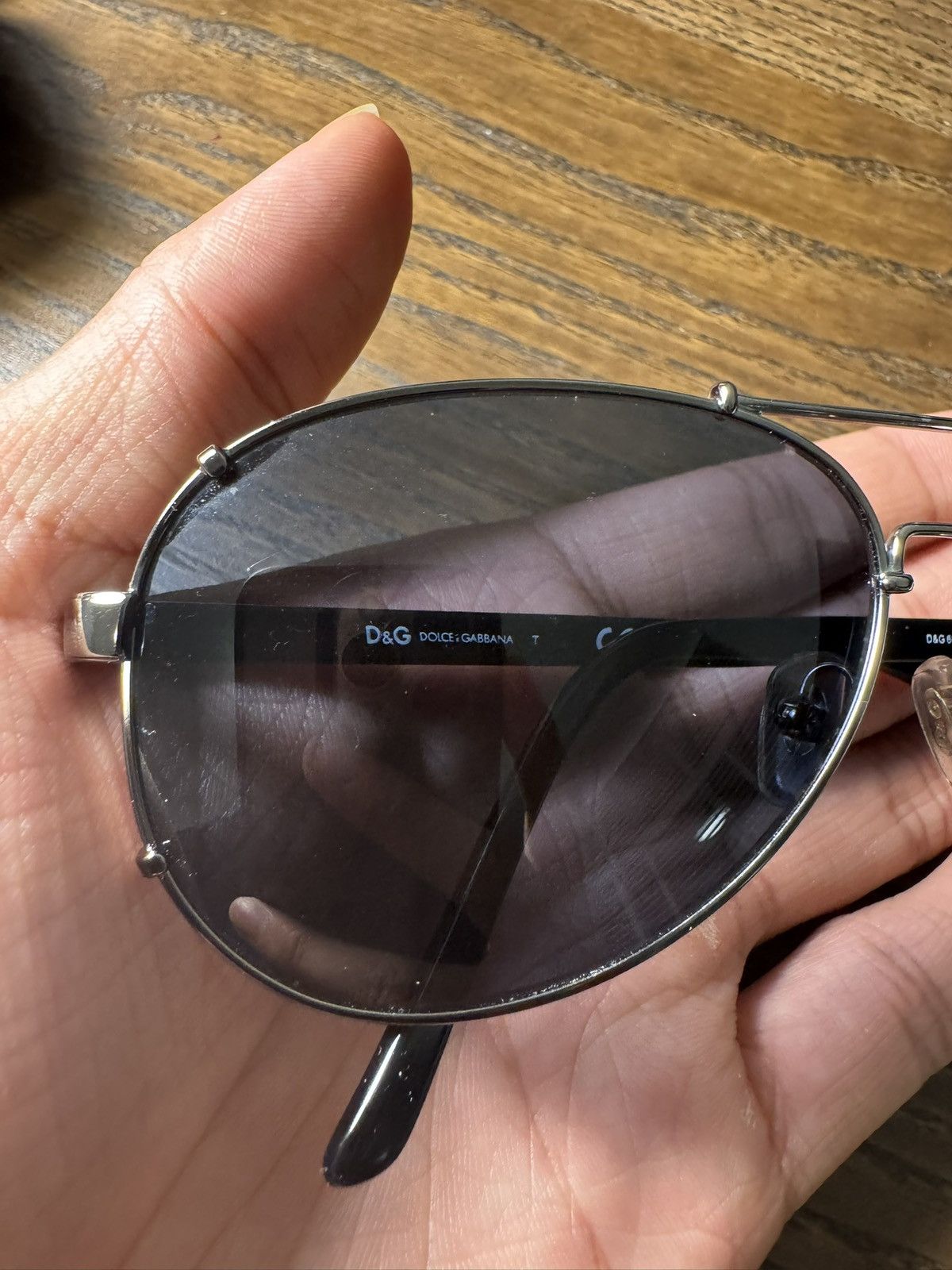 Dolce & Gabbana Dolce & Gabbana Aviators Size ONE SIZE - 5 Thumbnail