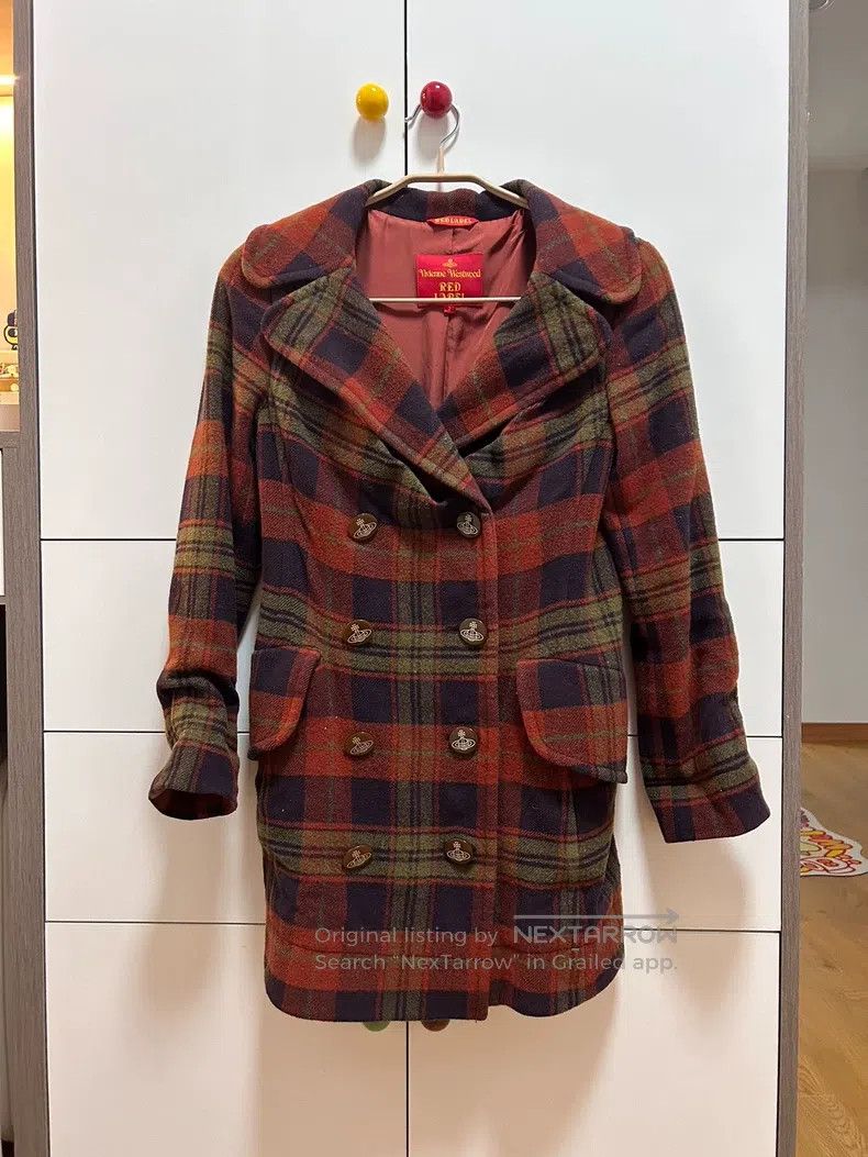Vivienne Westwood Vivienne Westwood Vintage Tweed Coat Size M / US 6-8 / IT 42-44 - 1 Thumbnail
