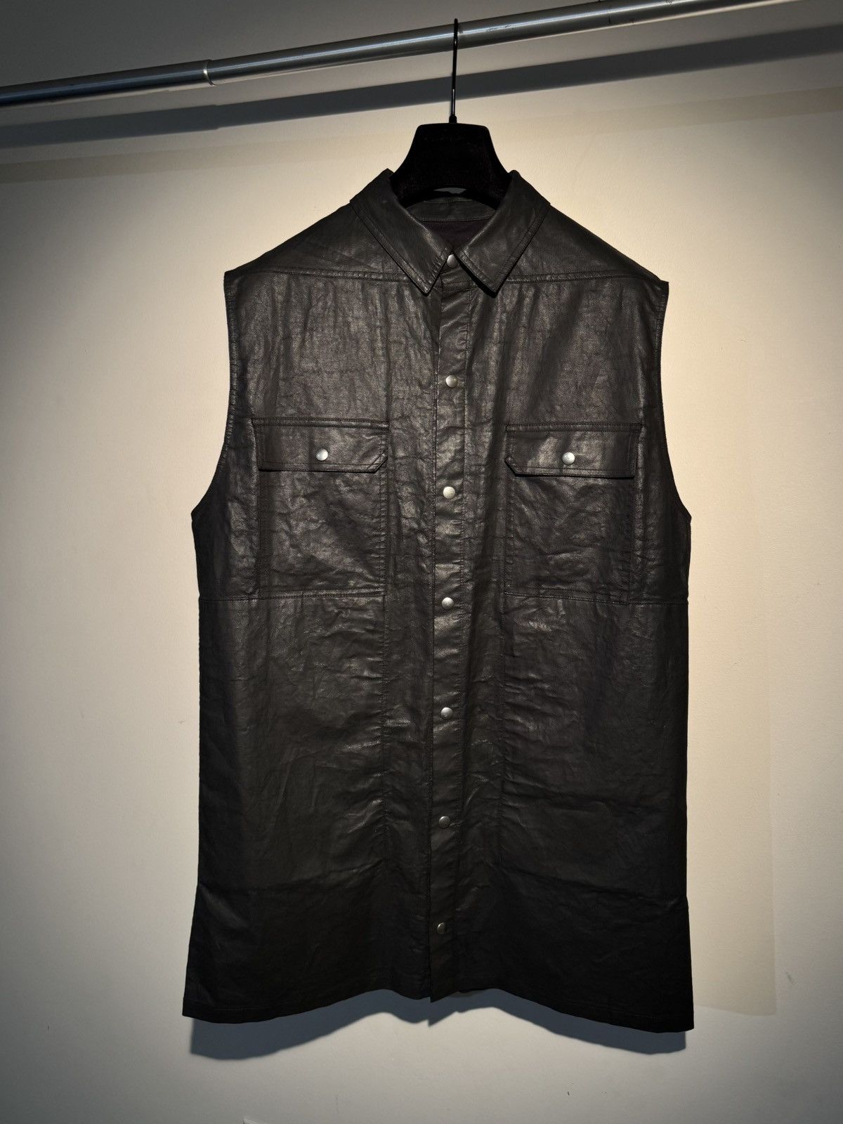 Rick Owens Rick Owens Mainline Jumbo Sleeveless Outershirt S/S 2019 Size US M / EU 48-50 / 2 - 9 Thumbnail