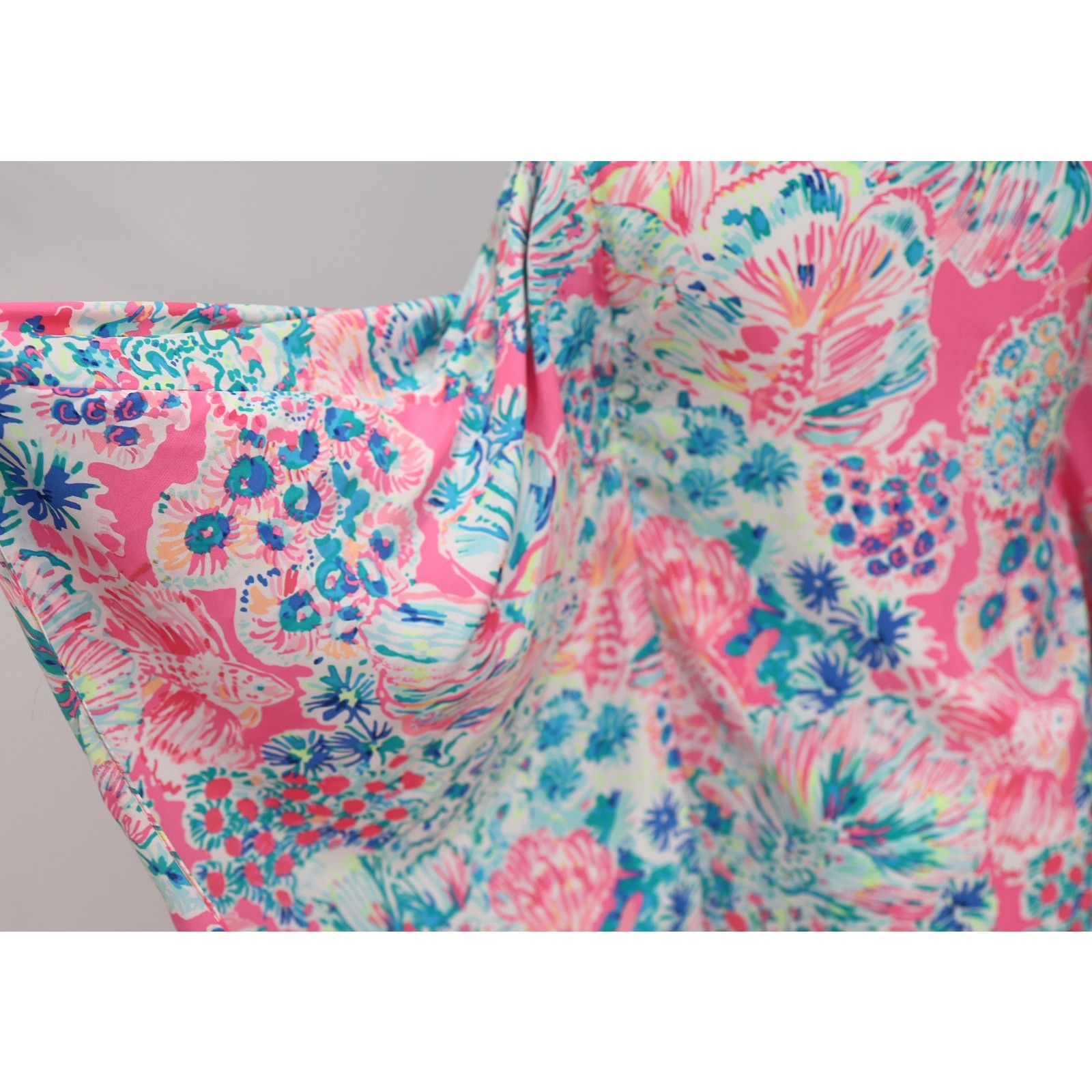 Lilly Pulitzer NWoT LILY PULITZER Tiki Pink Gypsea Miri Silk Dress Size 00 Size XXS / US 00 / IT 34 - 5 Thumbnail