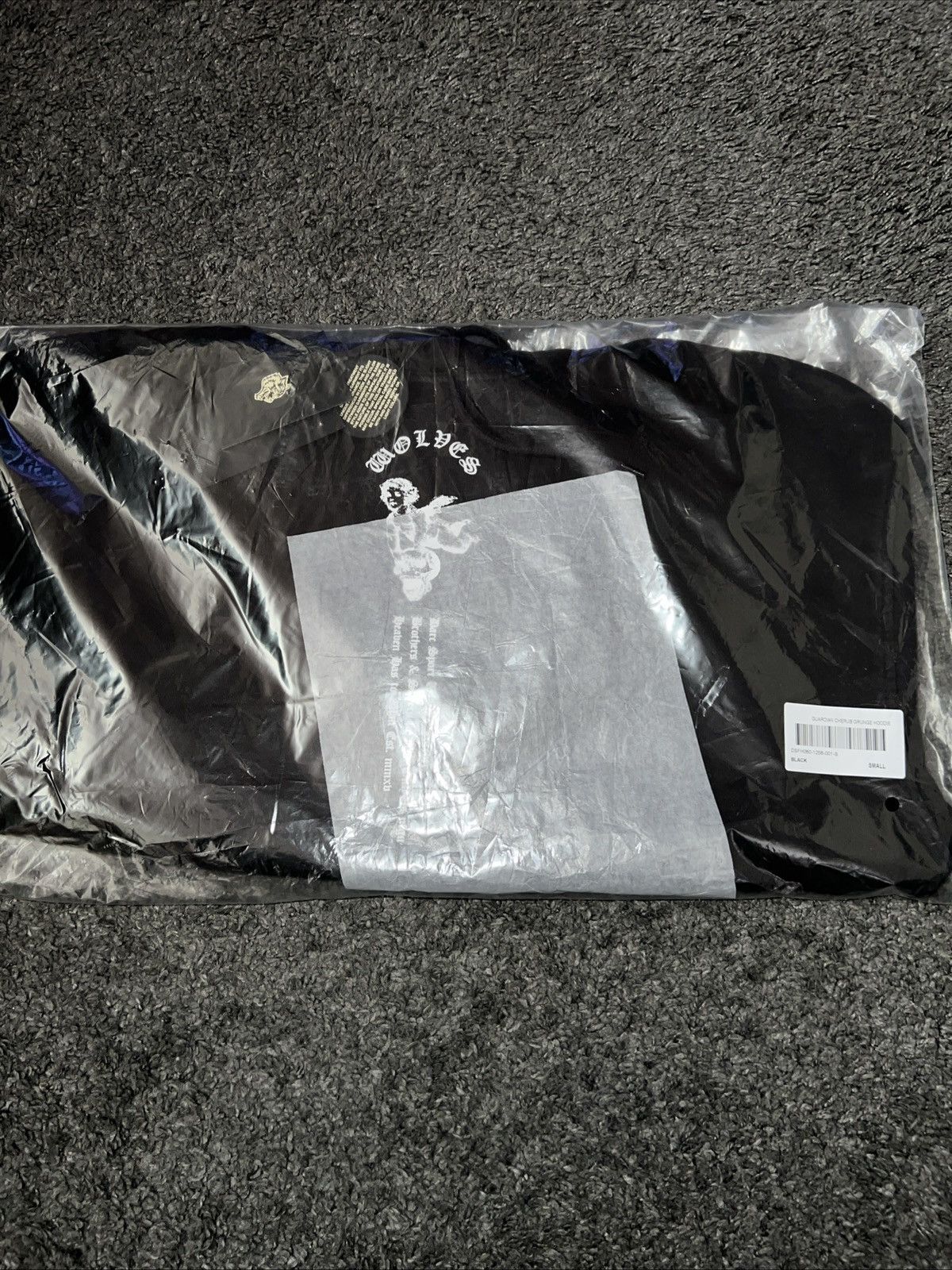 Darc Sport Darc Sport Guardian Cherub Grunge Hoodie Black Size US S / EU 44-46 / 1 - 6 Thumbnail